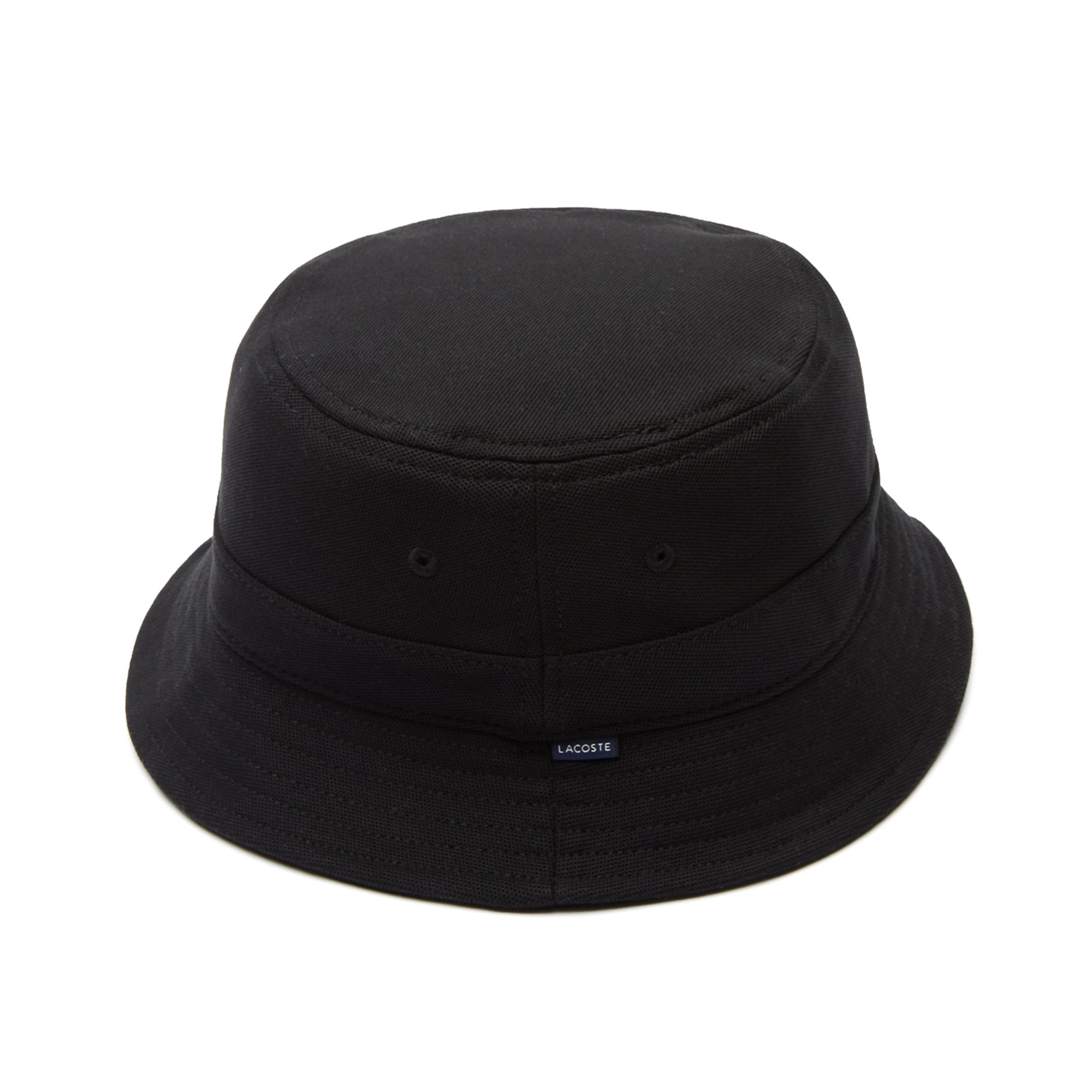 Lacoste black bucket hat best sale