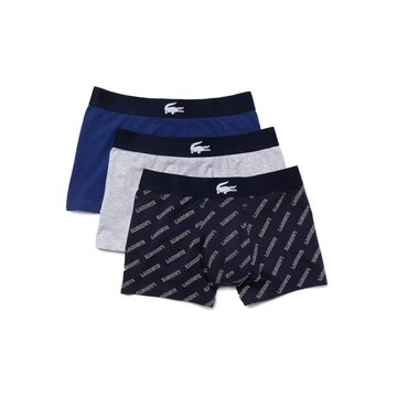 Lacoste Cotton Stretch Trunk 3-Pack