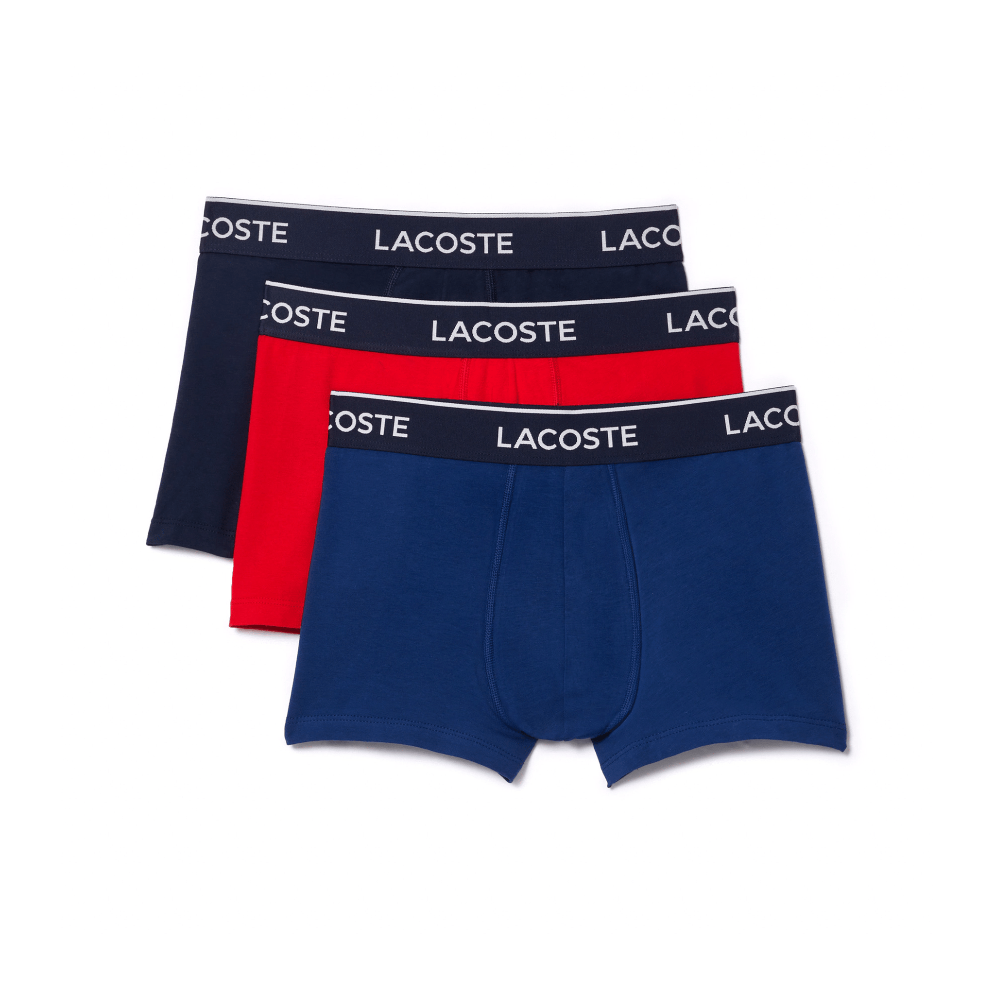 Lacoste Cotton Stretch Trunk 3-Pack