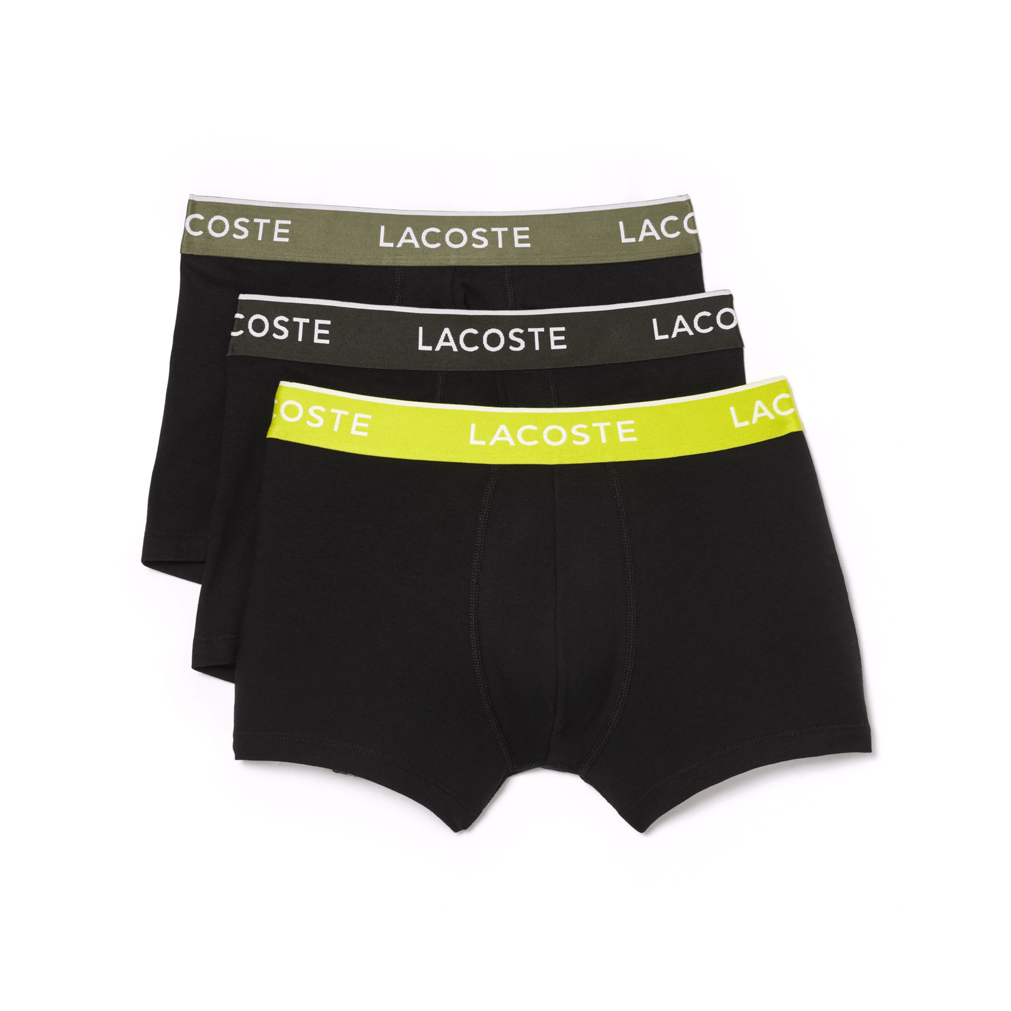 Lacoste Cotton Stretch Trunk 3-Pack