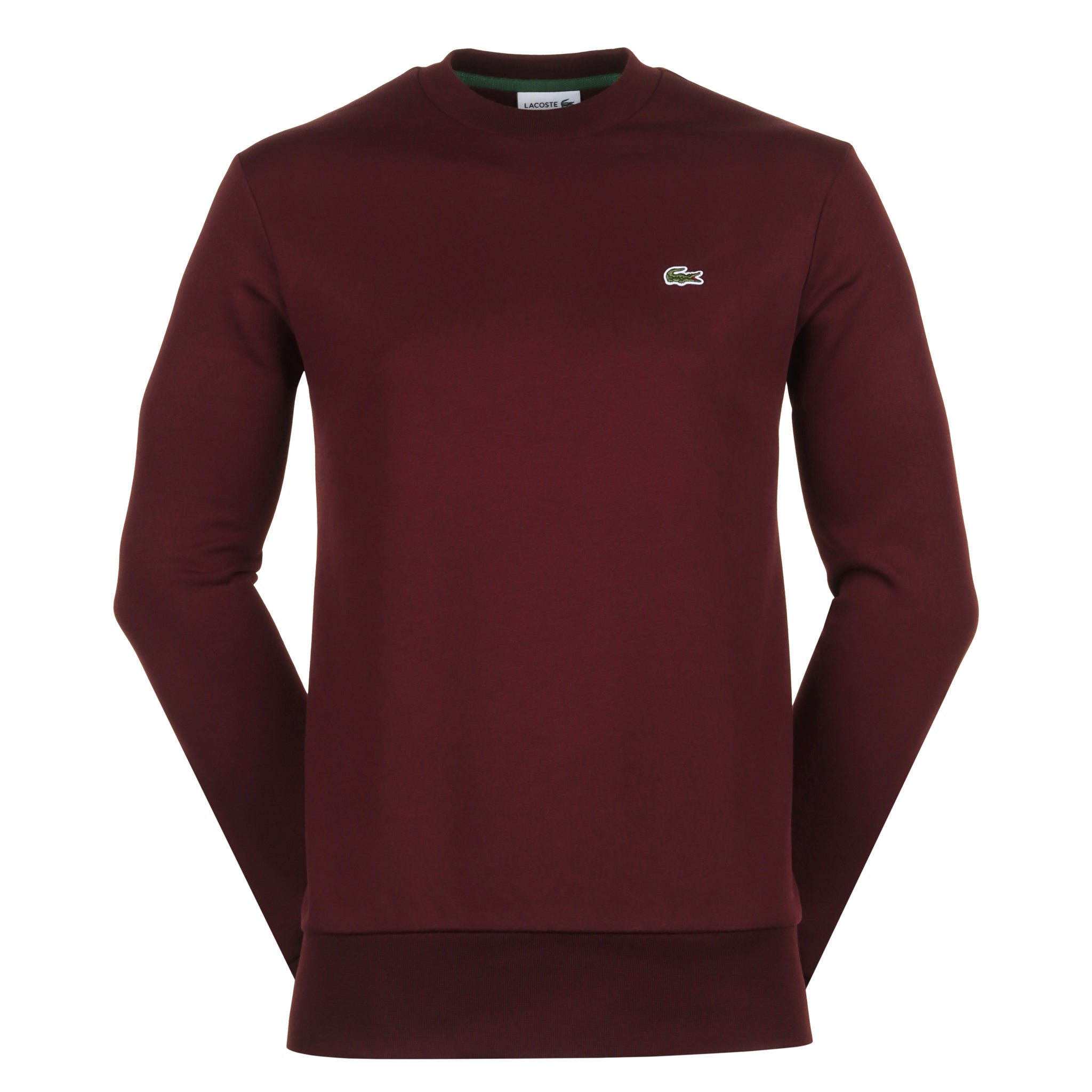 Lacoste Crew Neck Fleece Sweater Expresso BZD