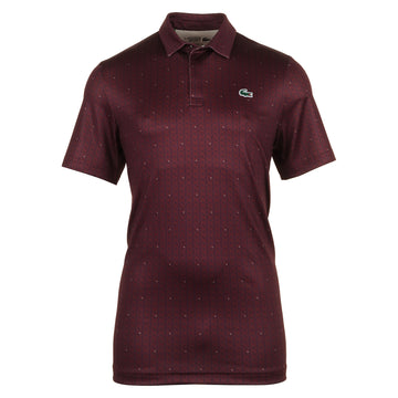 Lacoste Golf All Over Printed Polo Shirt