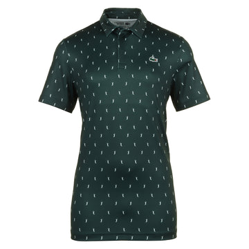 Lacoste Golf All Over Printed Polo Shirt