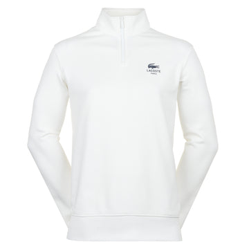 Lacoste High Neck Print 1/4 Zip