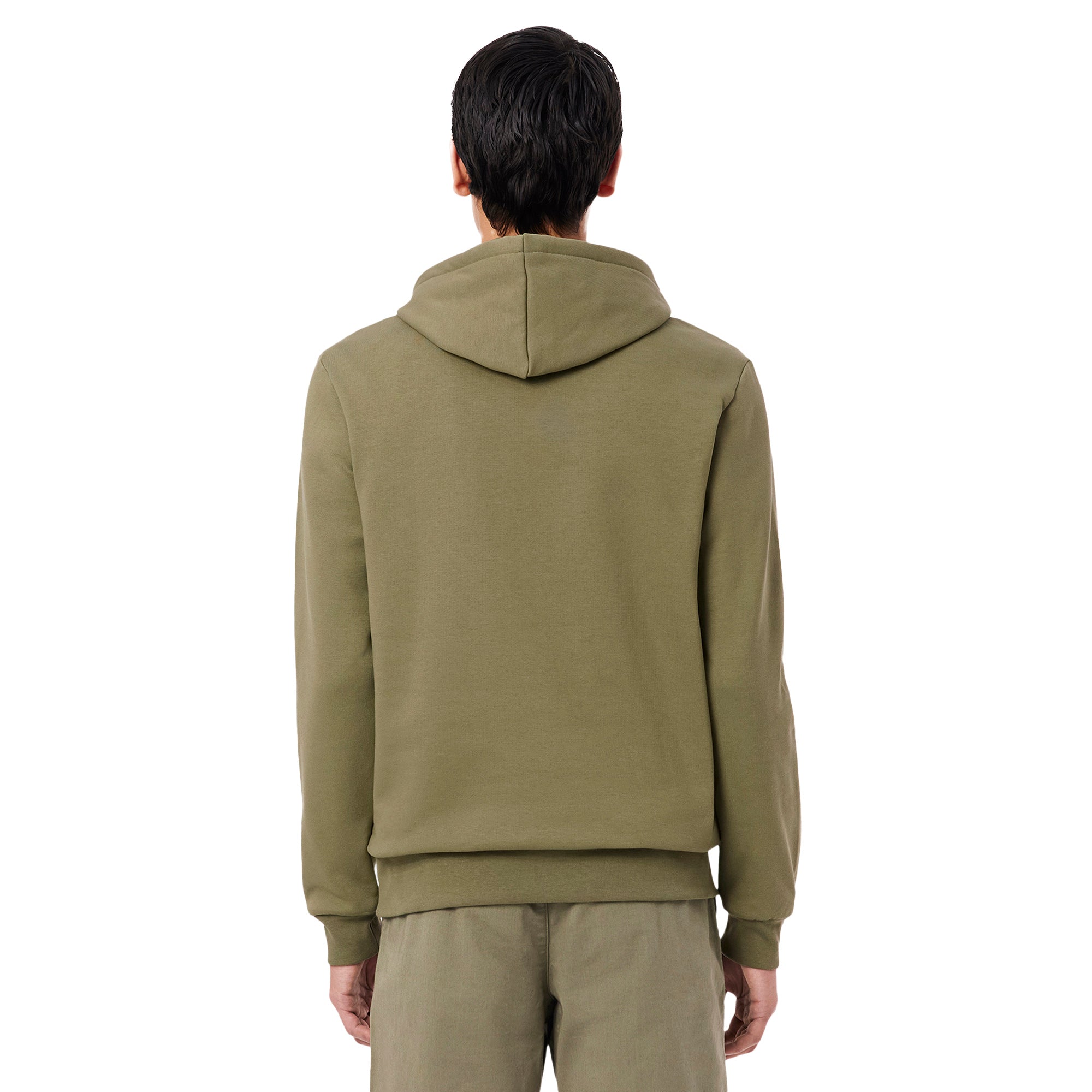 Lacoste Hooded Fleece Sweater Khaki BMY