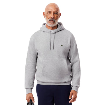 Lacoste Hooded Fleece Sweater Grey Chine CCA 