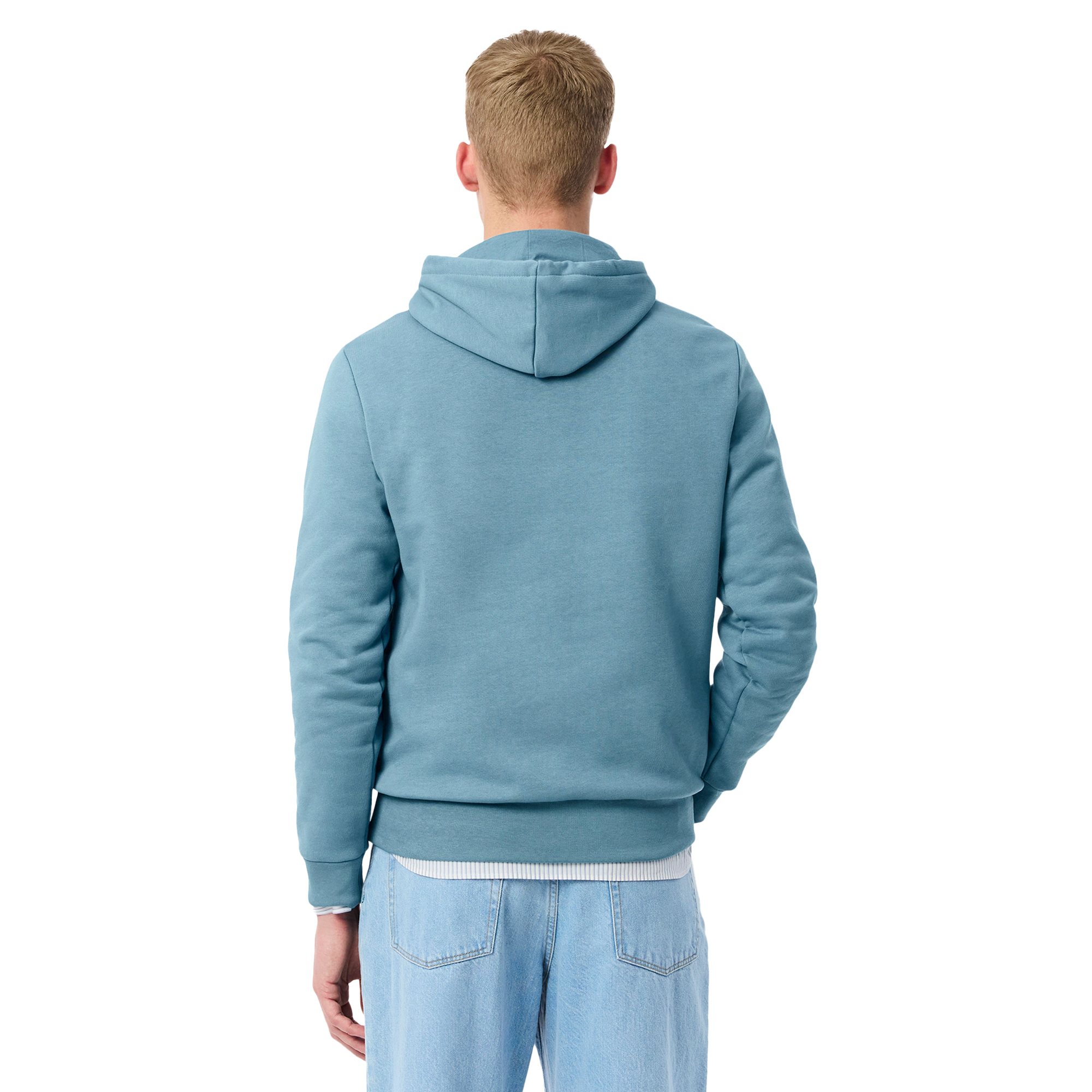 Lacoste Hooded Fleece Sweater Blue HD9