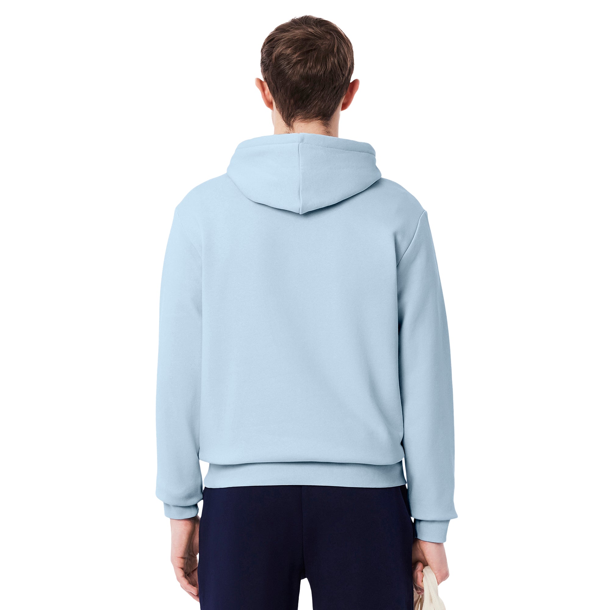 Lacoste Hooded Fleece Sweater Light Blue T01