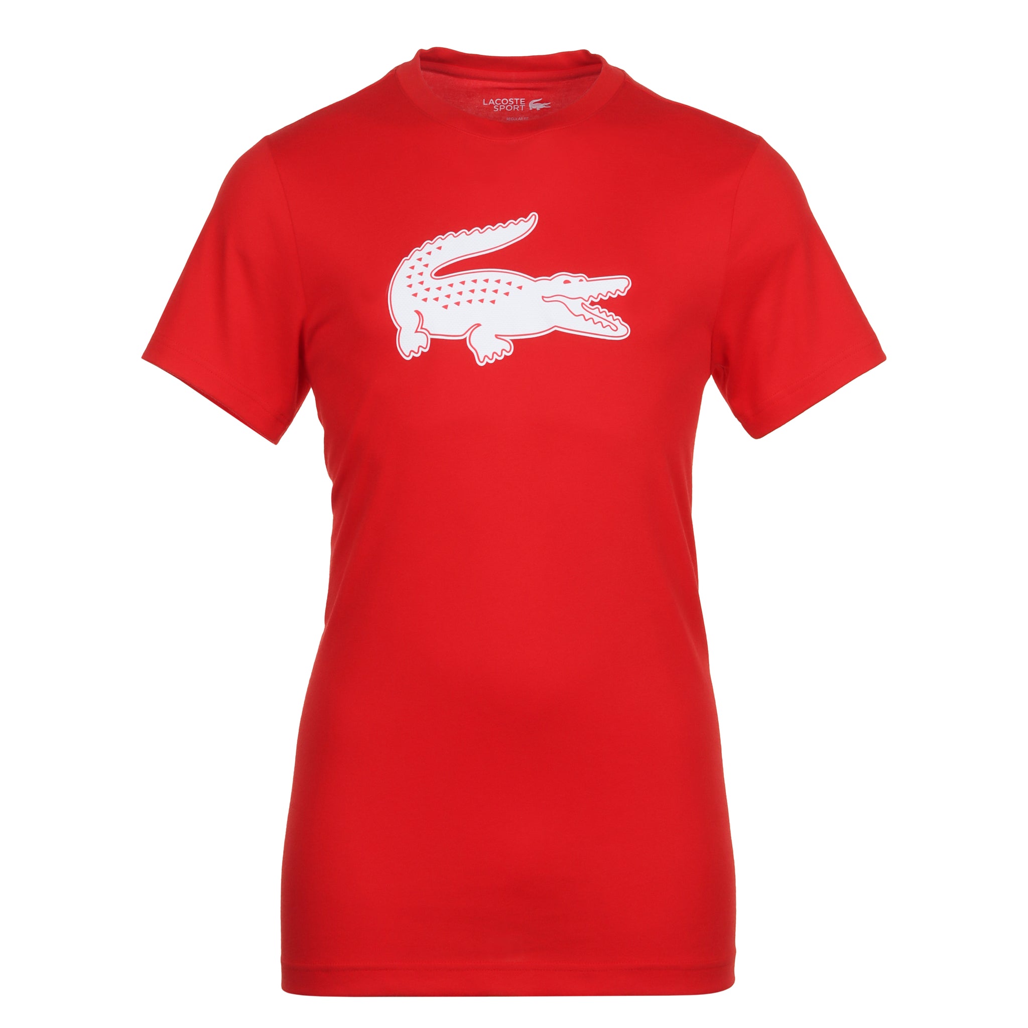 Lacoste Large Croc Print Tee Shirt