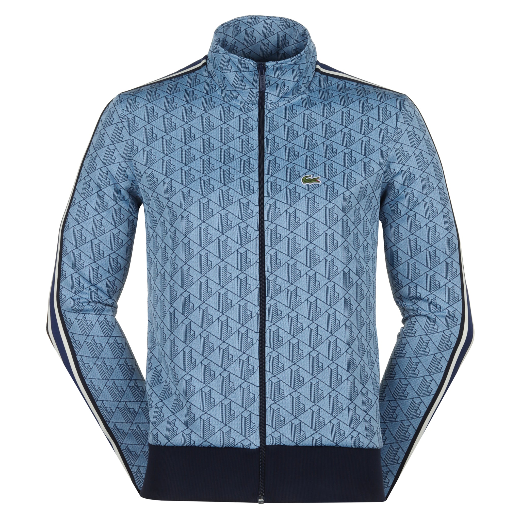 Lacoste Paris Jacquard Monogram Full Zip