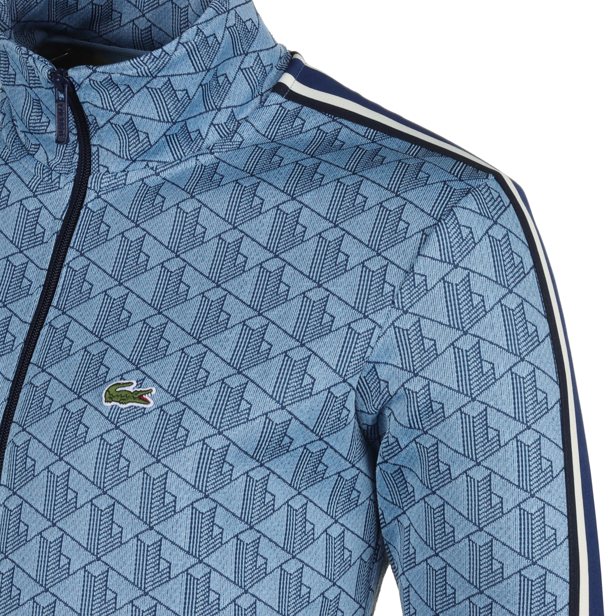 Lacoste Paris Jacquard Monogram Full Zip