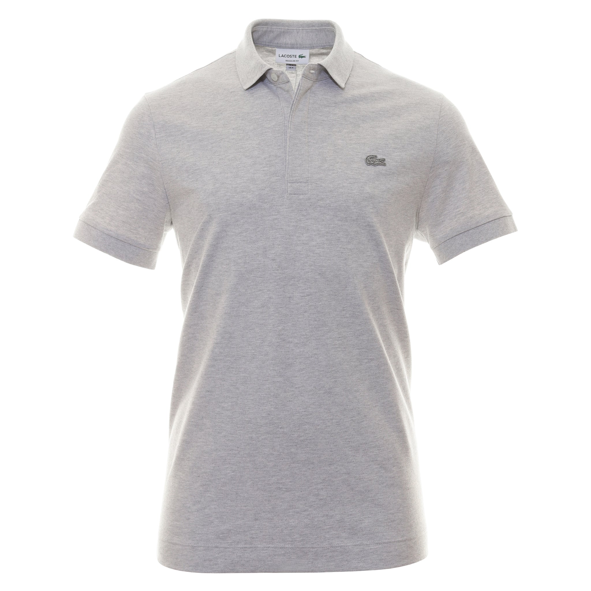 Lacoste Paris Pique Polo Shirt PH5522 Grey Chine CCA Function18 Restrictedgs