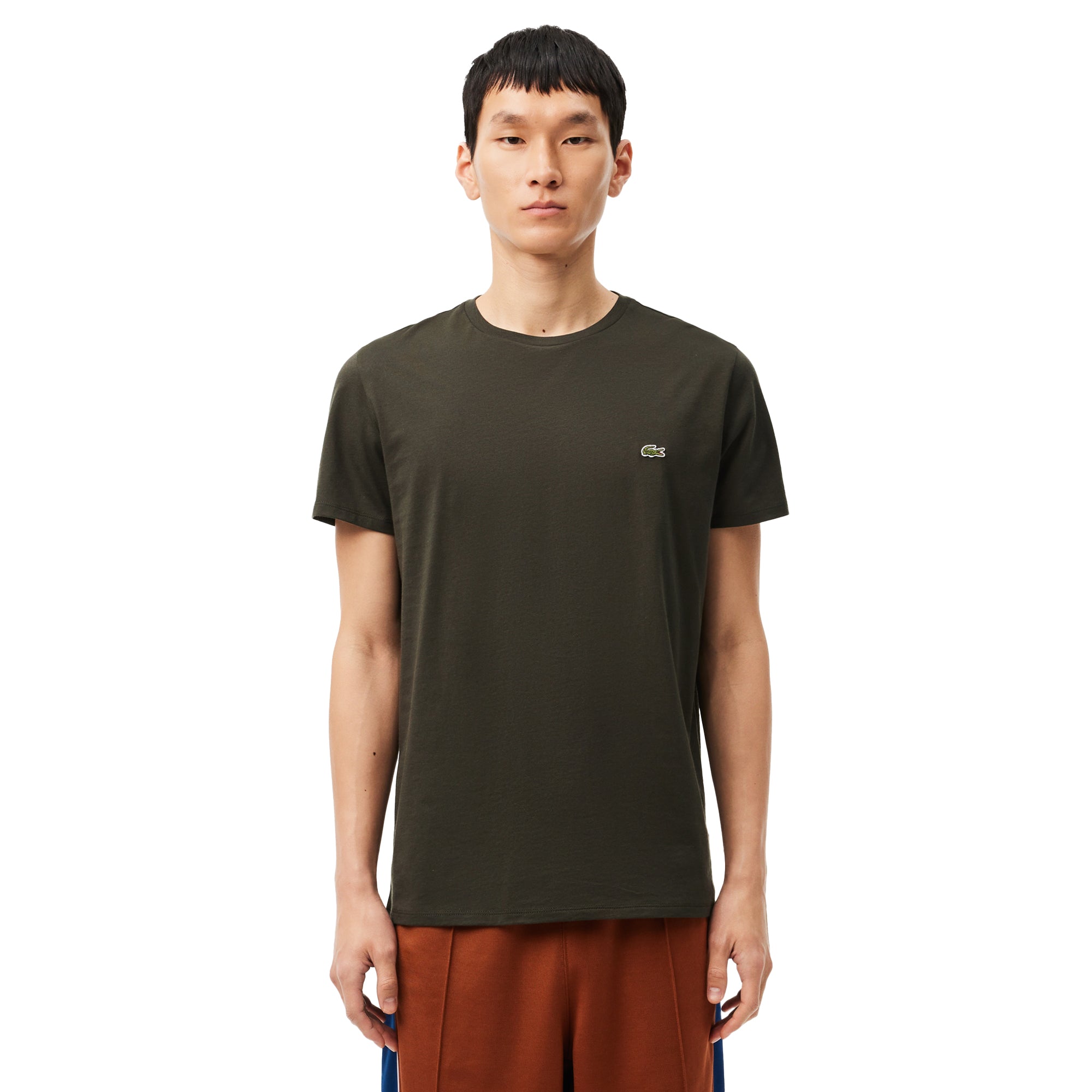 Lacoste Pima Cotton Tee Shirt Sapwood L7A