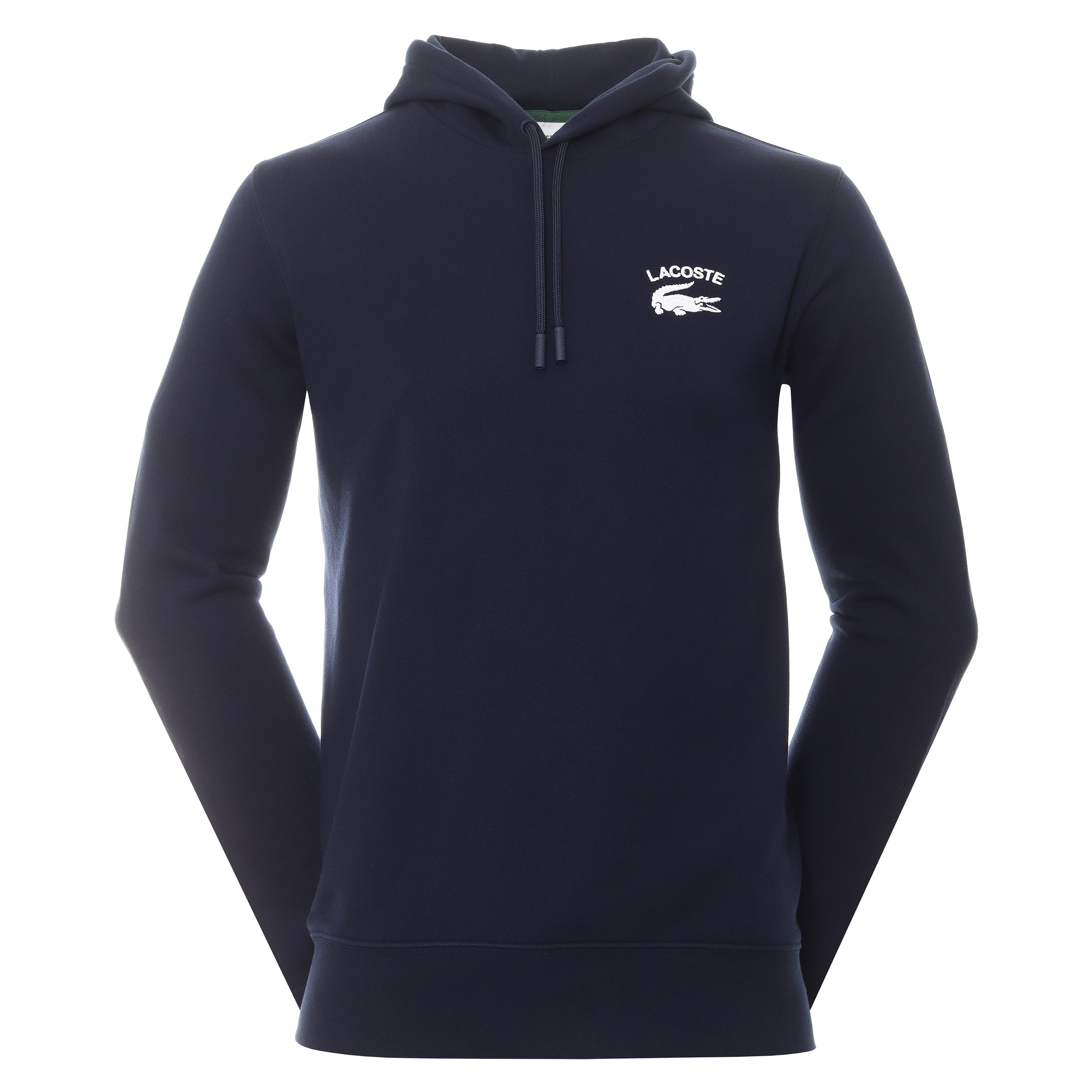 Lacoste Solid Hooded Sweatshirt SH9660 Navy 166 | Function18 | Restrictedgs