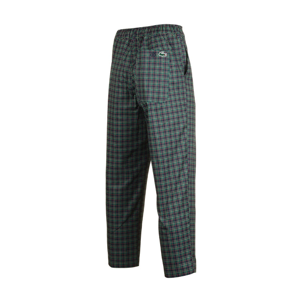 Lacoste live sand outlet checked trousers