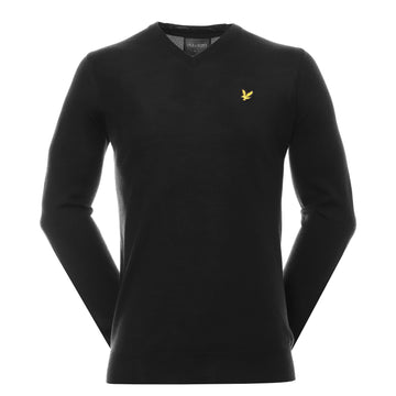 Lyle & Scott Golf Merino Blend V-Neck Pullover