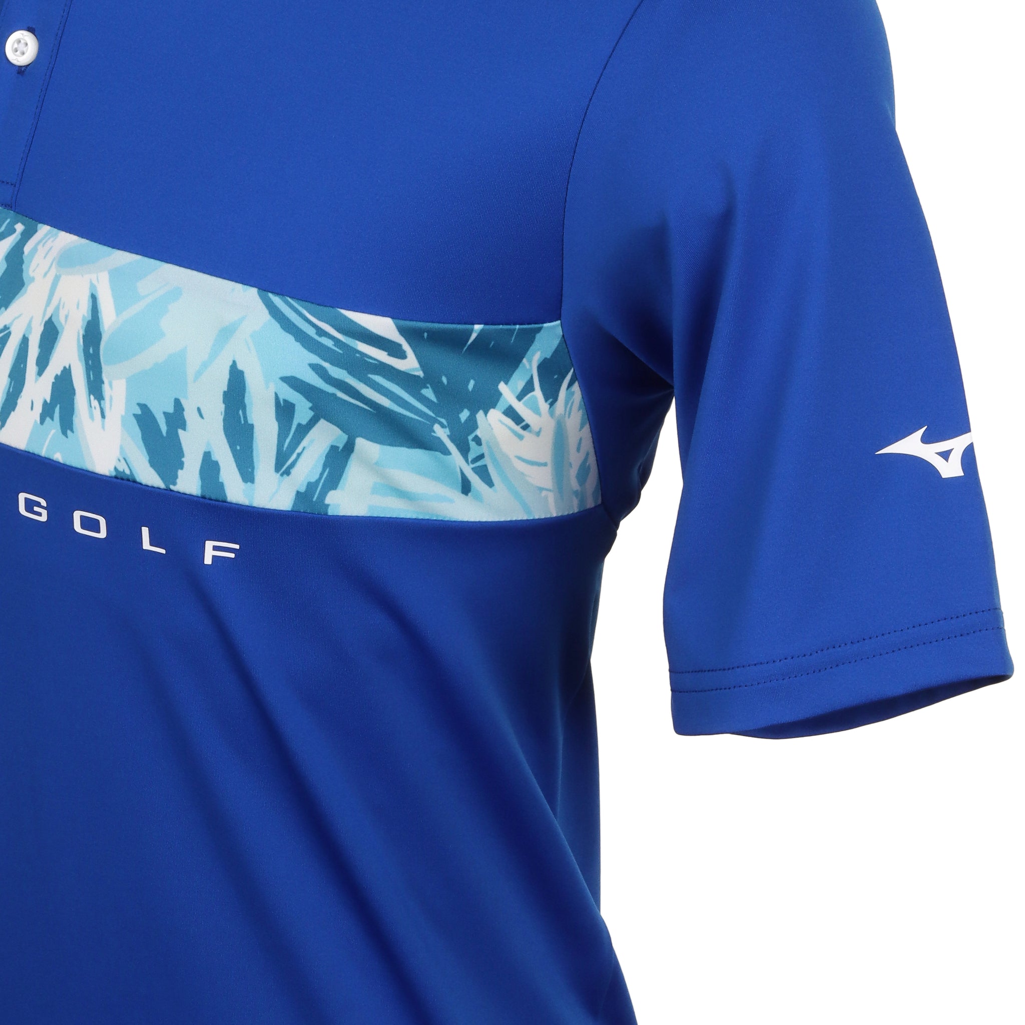 Mizuno Golf Cali Stripe Polo Shirt