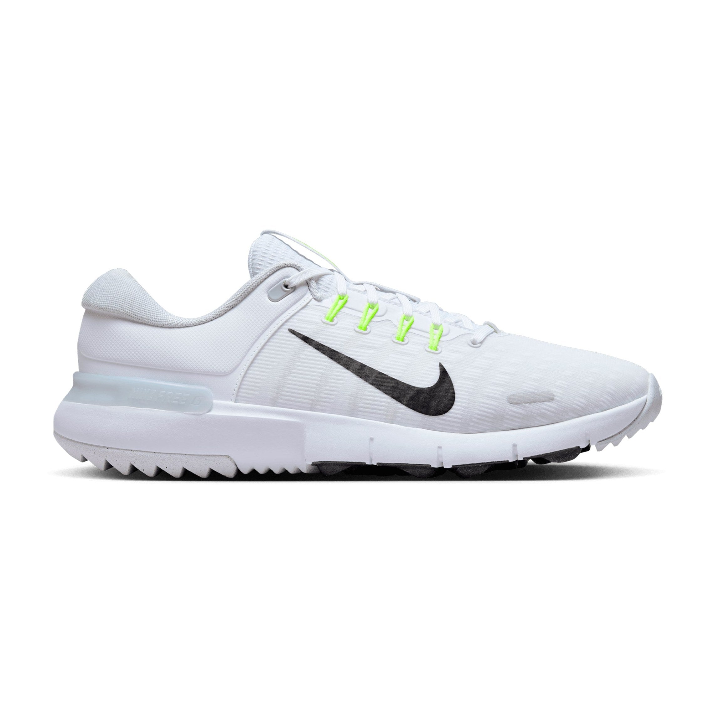 Nike Free Golf Shoes FN0332 White Black Pure Platinum Wolf Grey 101 Function18