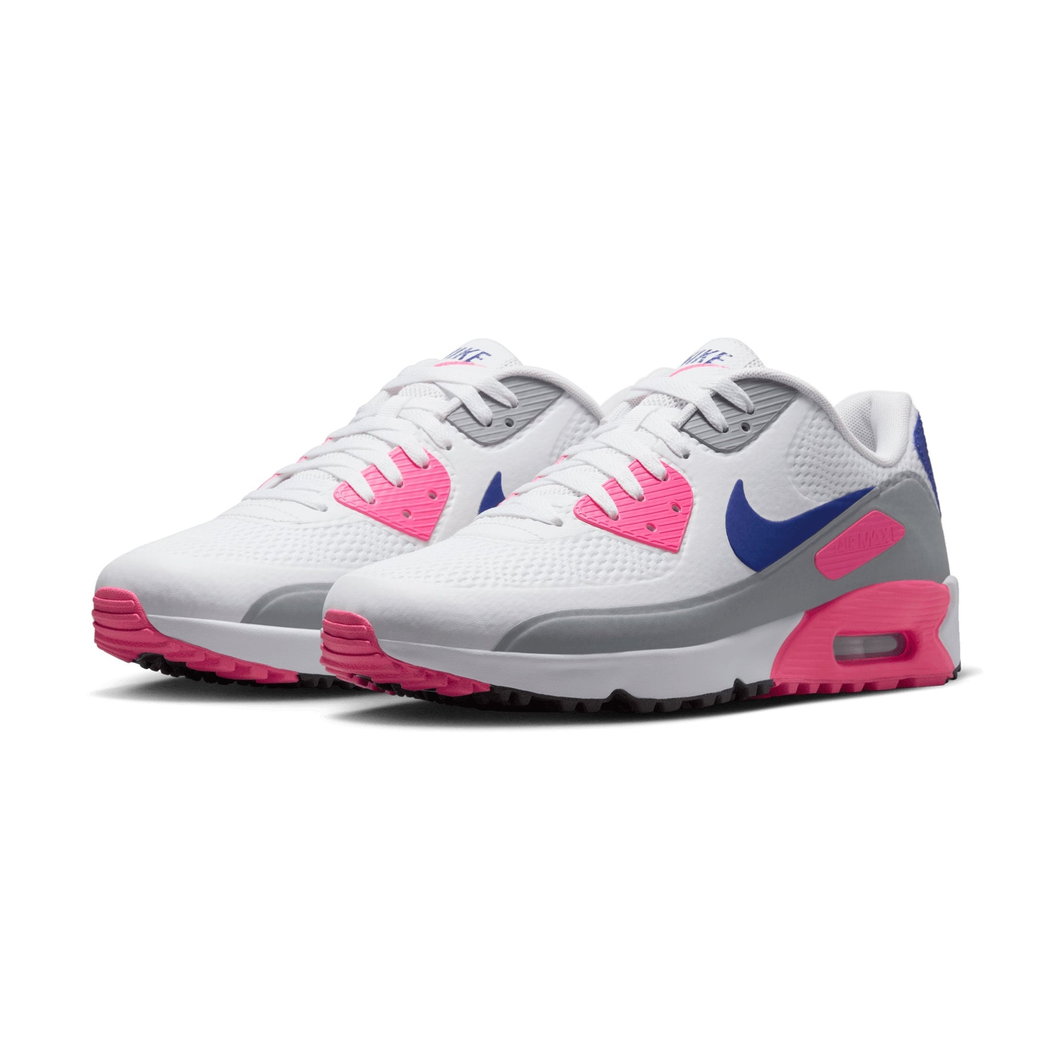 Nike Golf Air Max 90 G Shoes White/Laser Pink 101