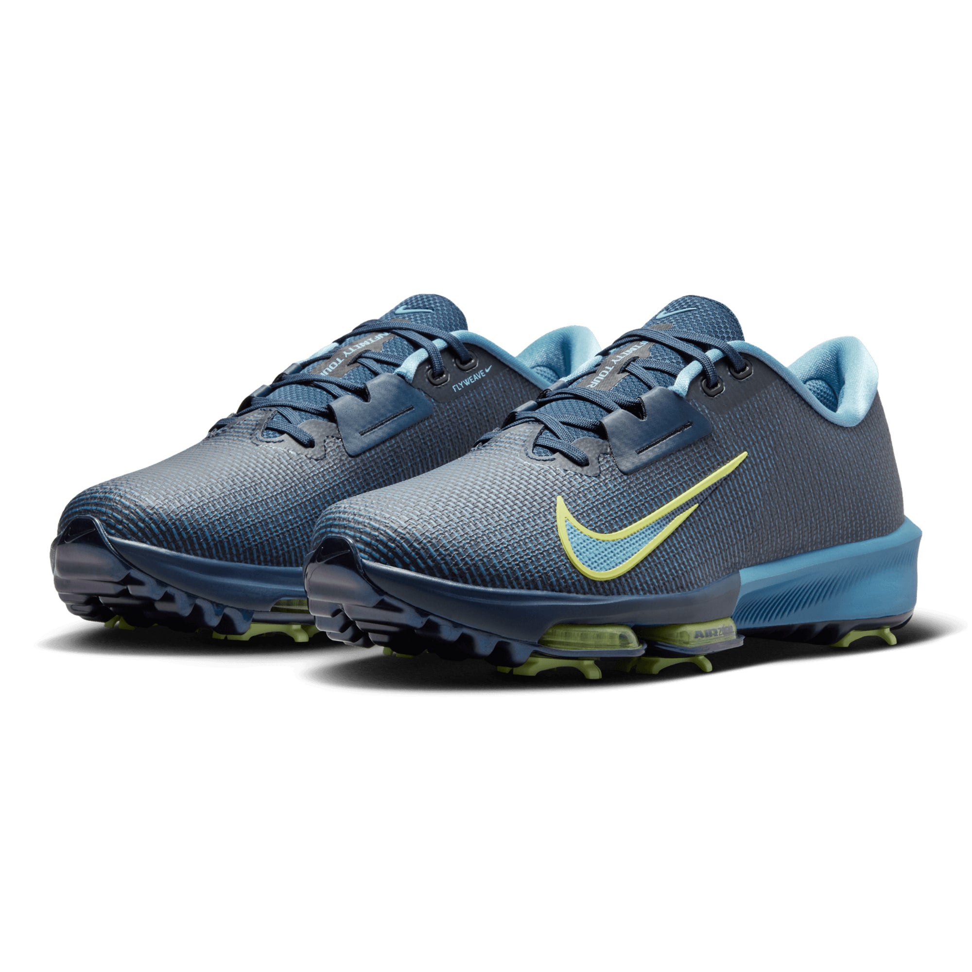 Nike Golf Air Zoom Infinity Tour NEXT% 2 Shoes Navy/Lemon/Blue 400