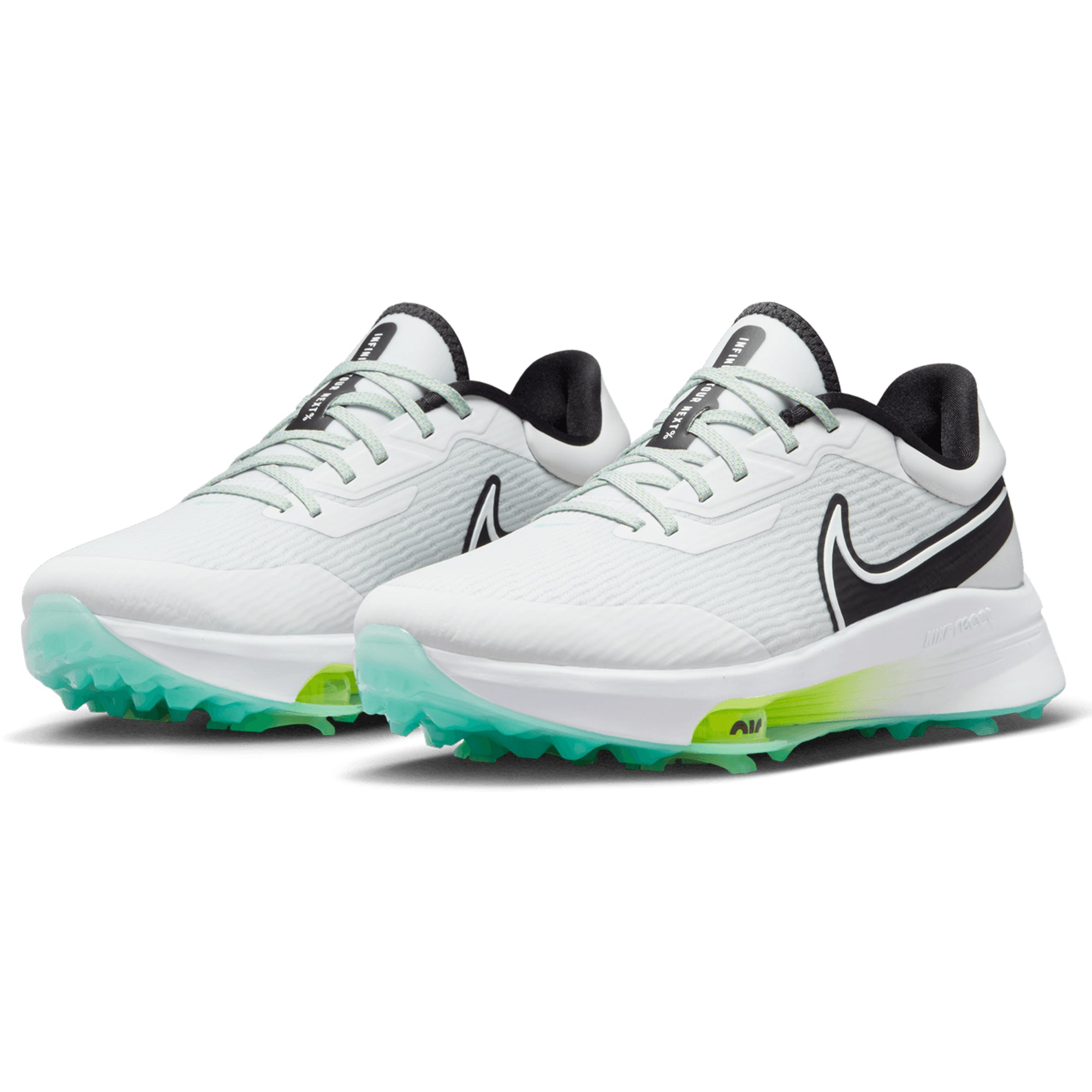 Nike Golf Air Zoom Infinity Tour NEXT% Shoes DC5221 Photon Dust Volt ...