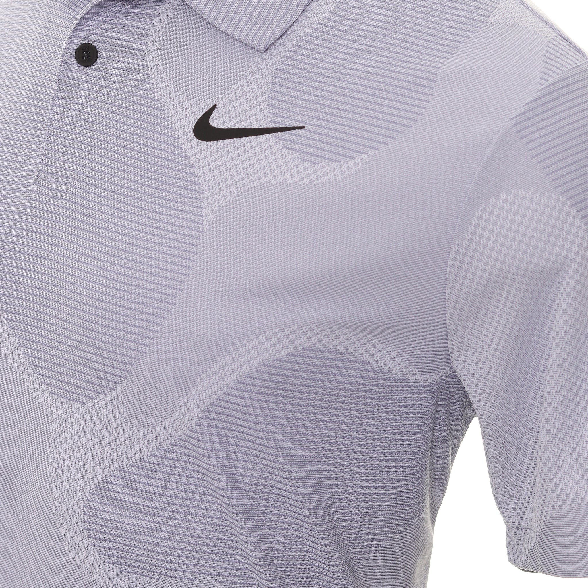 Nike Golf Dri-Fit ADV Tour Camo Shirt DR5312 Indigo Haze Oxygen Purple ...