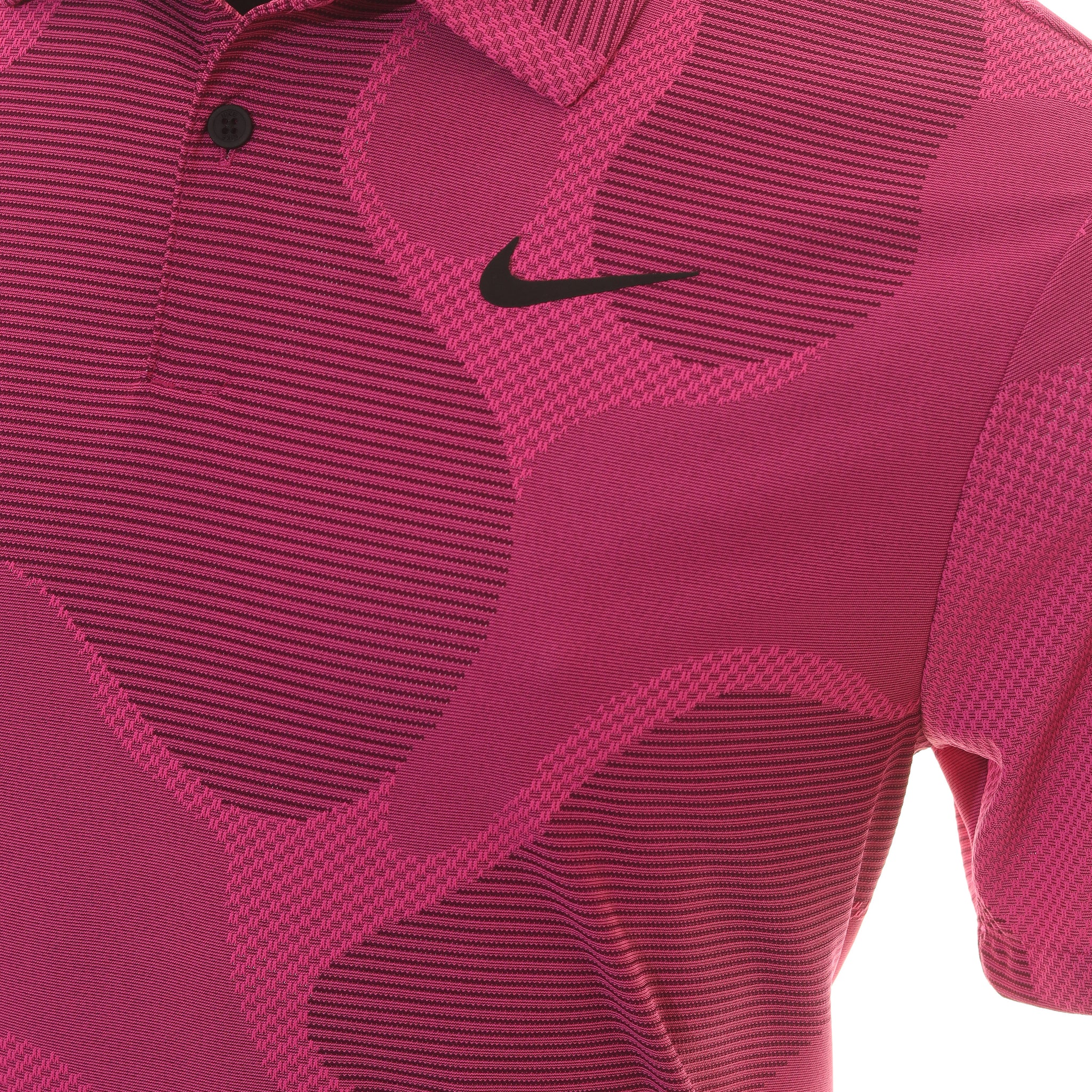 Nike Golf Dri-Fit ADV Tour Camo Shirt DR5312 Bordeaux Fireberry Black ...
