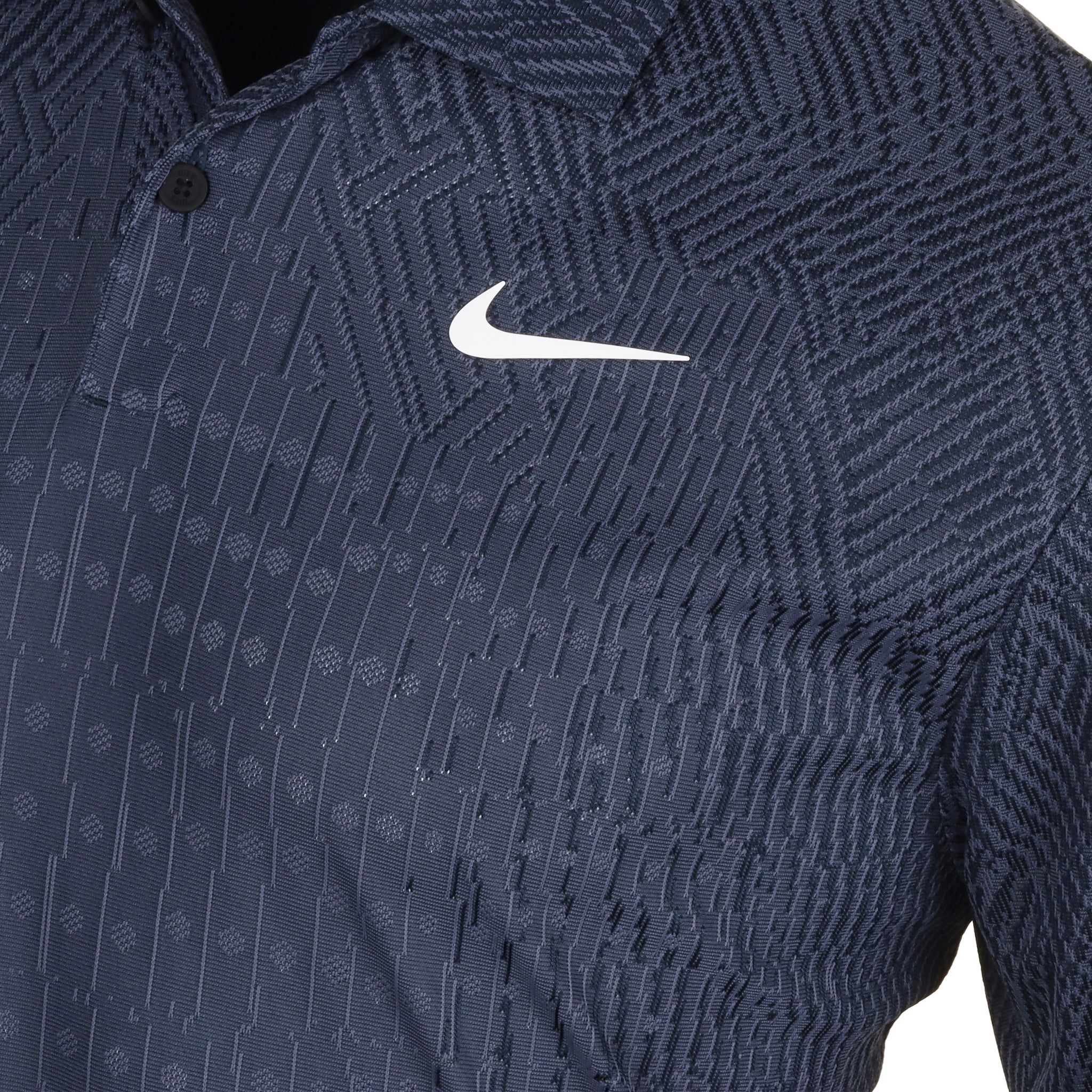 Nike Golf Dri-Fit ADV Tour Shirt Light Carbon/Armory Navy 003