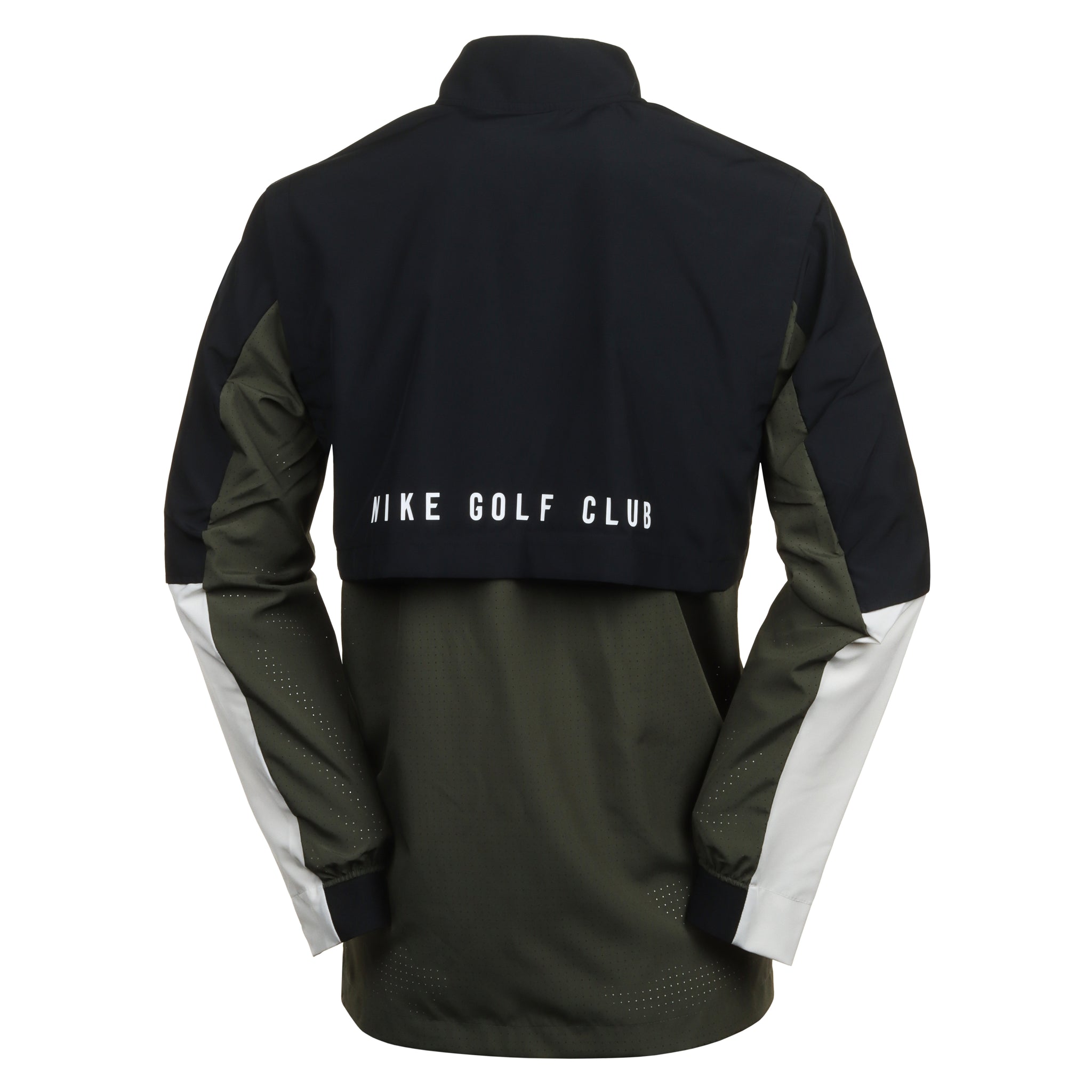 Nike Golf Dri Fit NGC Half Zip Jacket FQ1155 Black Cargo Khaki Light Bone 010 Function18