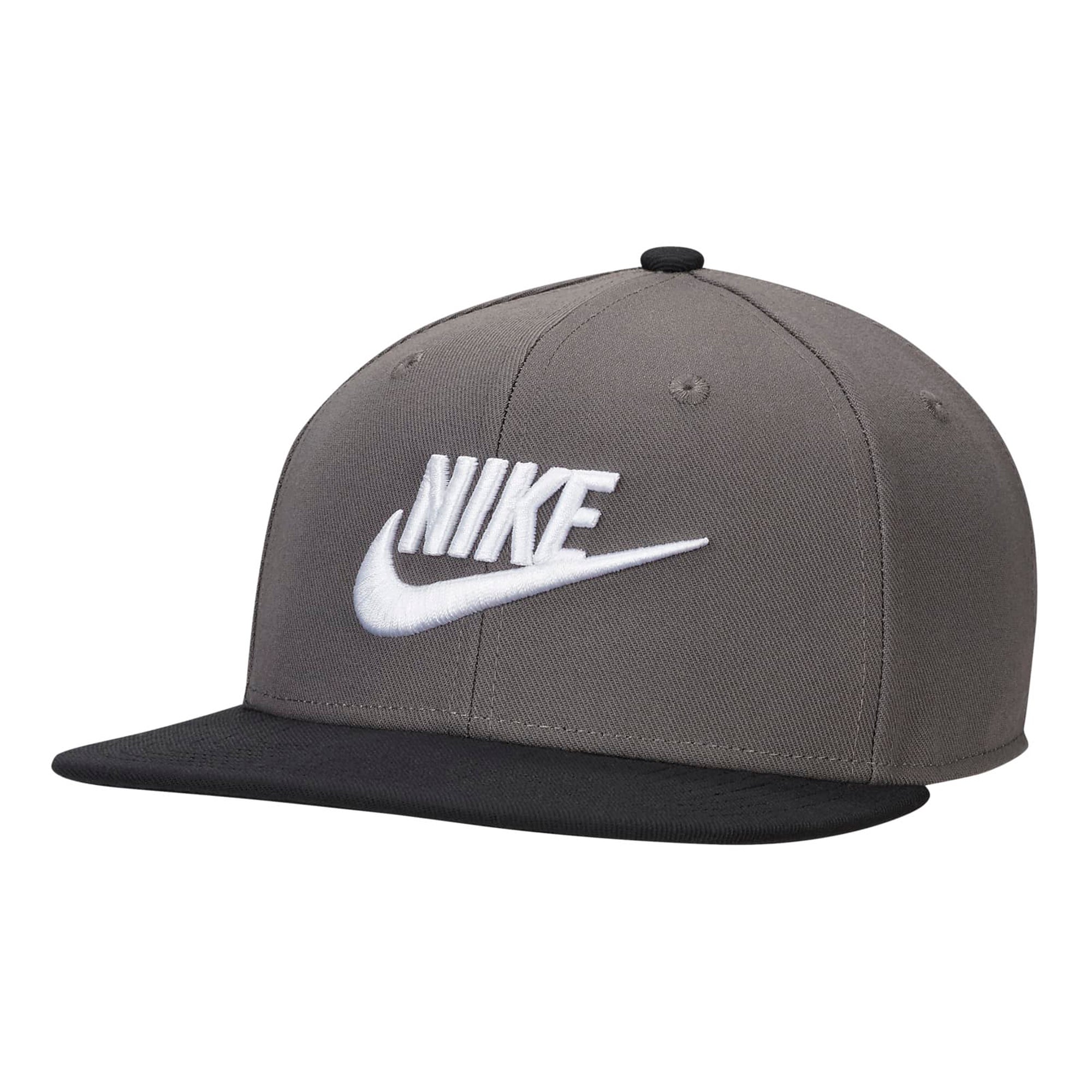 Nike Golf Dri-Fit Pro Structured Futura Cap FB5380 Iron Grey White 068 ...