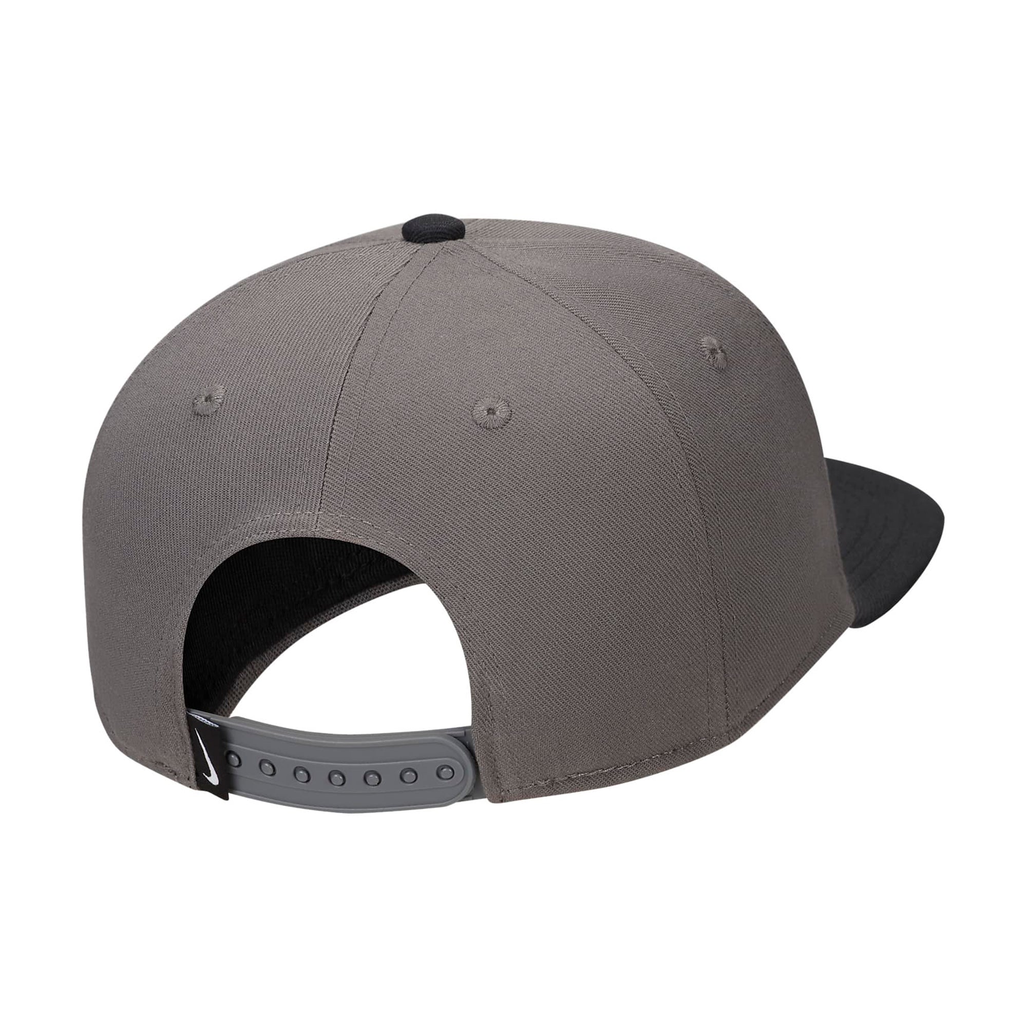 Nike Golf Dri-Fit Pro Structured Futura Cap Iron Grey/White 068