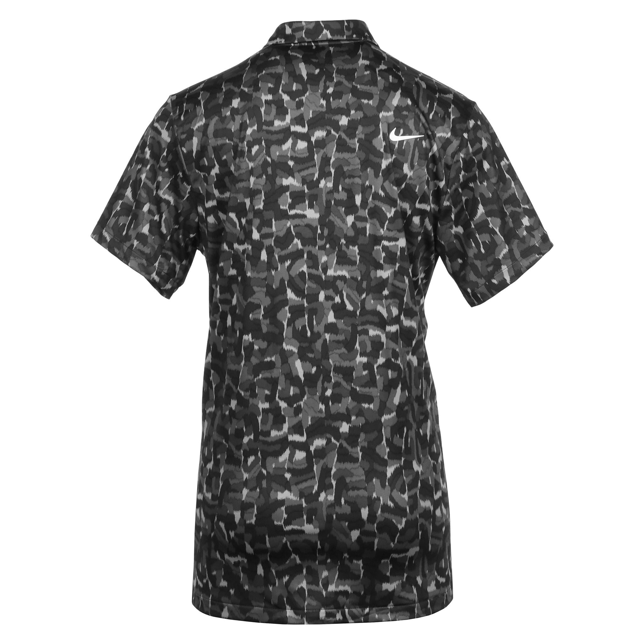 Nike Golf Dri-Fit Tour Confetti Print Shirt Smoke Grey 077