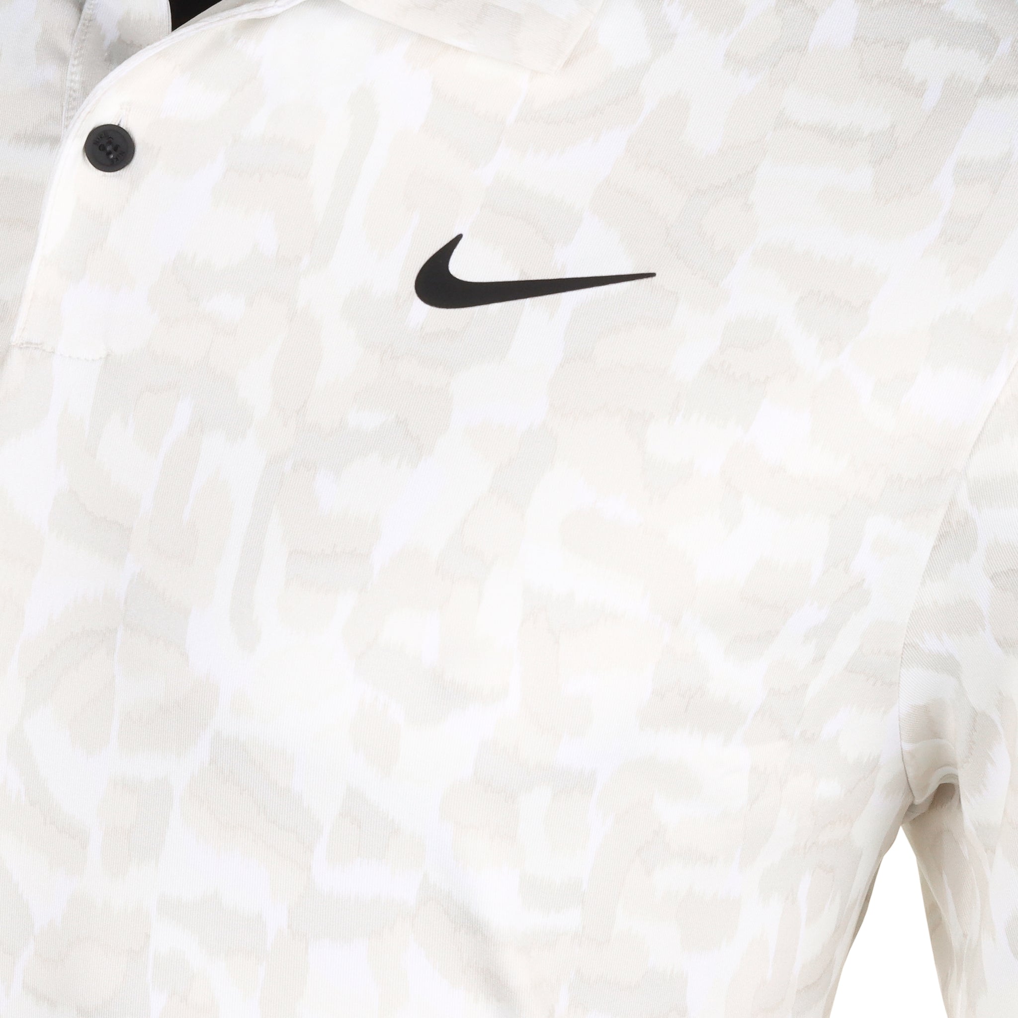 Nike Golf Dri-Fit Tour Confetti Print Shirt White 100