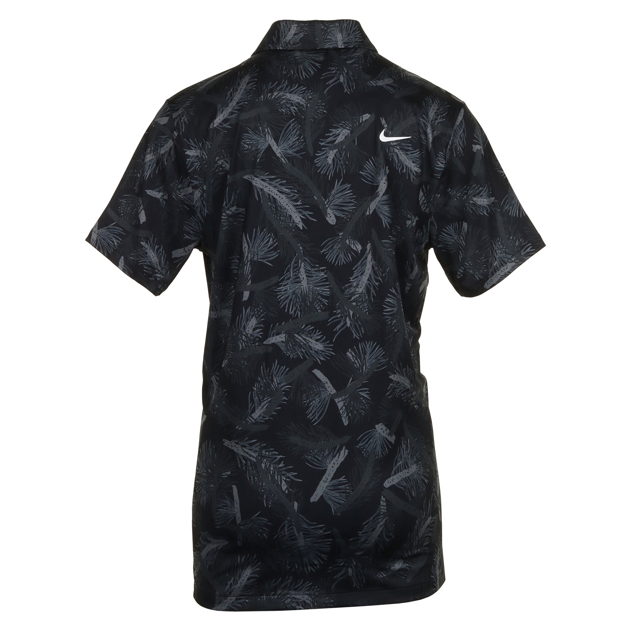 Nike Golf Dri Fit Tour Pine Print Shirt FQ0402 Dark Smoke Grey 070 Function18 Restrictedgs