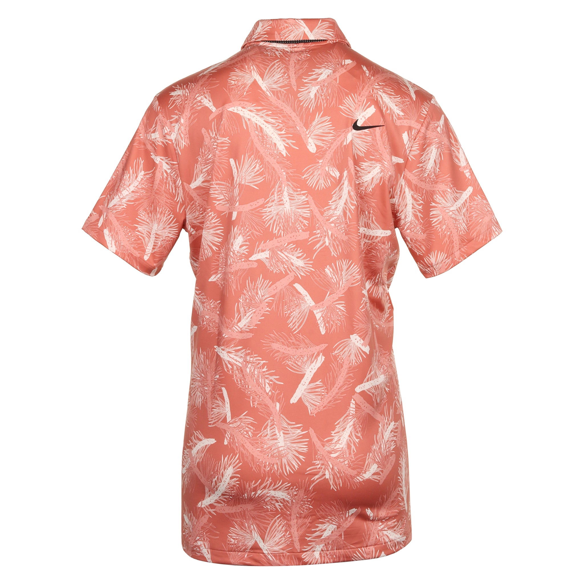 Nike Golf Dri-Fit Tour Pine Print Shirt Light Madder Root 823