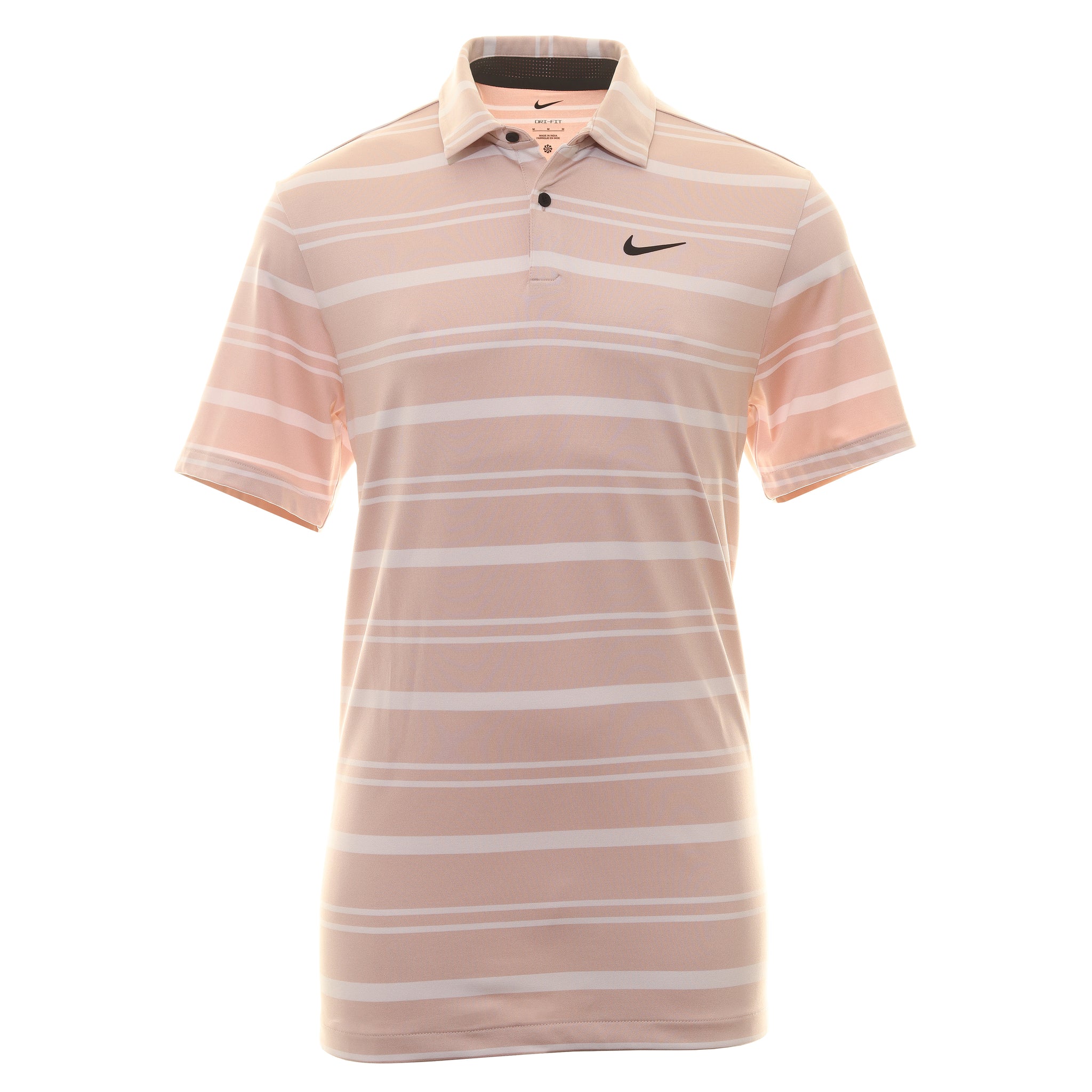 Nike Golf Dri-Fit Tour Stripe Shirt DR5300 Pink Oxford 601 | Function18 ...