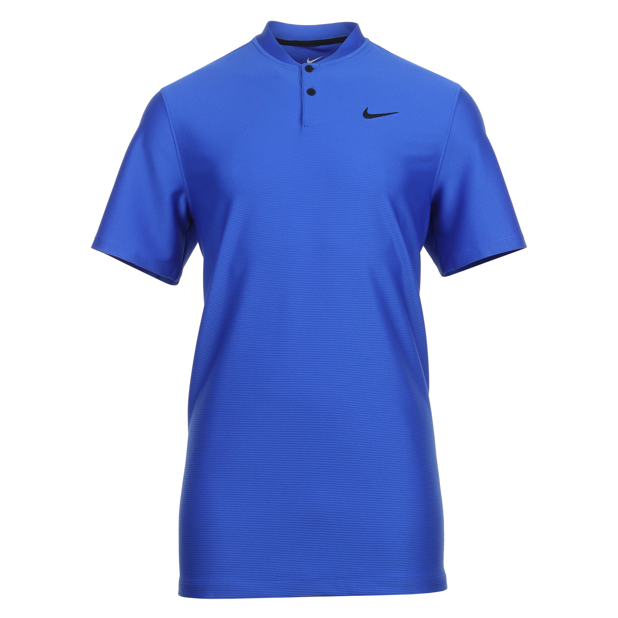 Nike Golf Dri Fit Tour Texture Shirt FJ7035 Hyper Blue Black 405 Function18