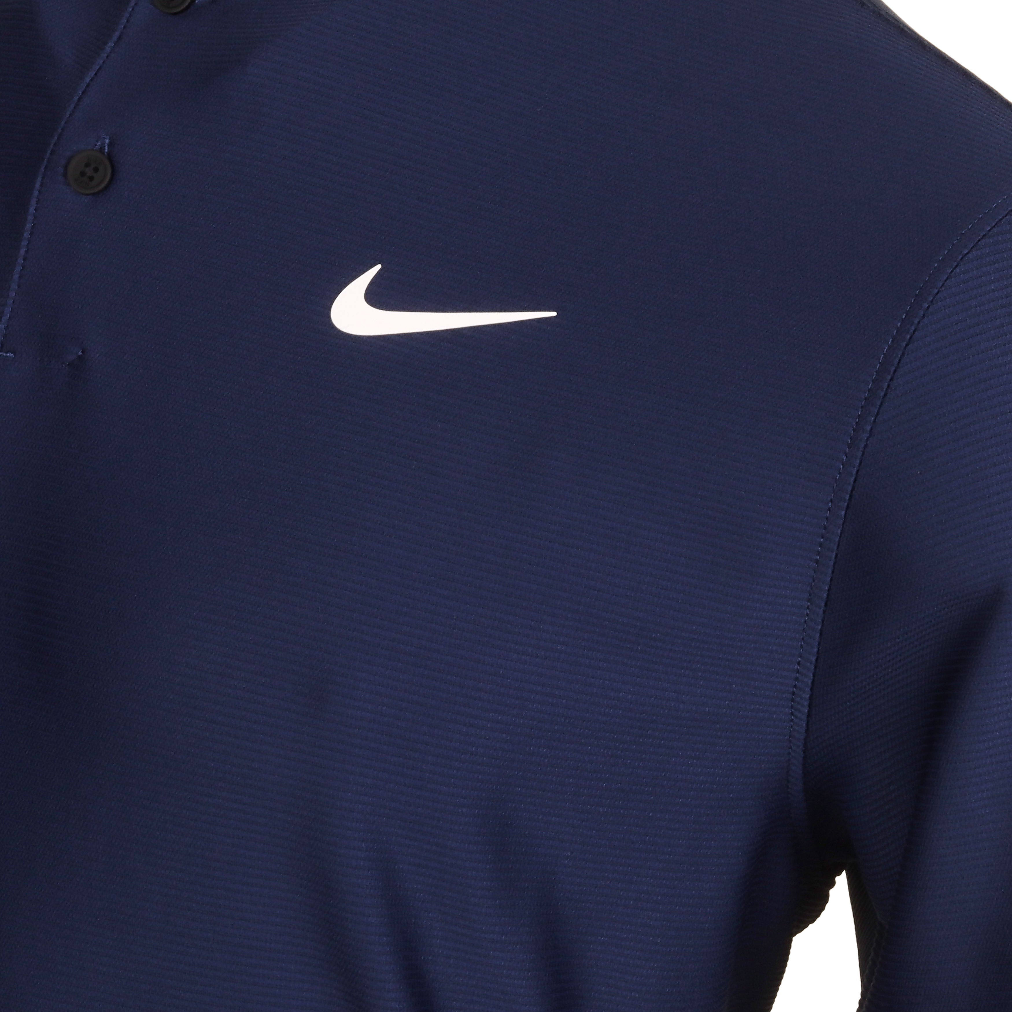 Nike Golf Dri-Fit Tour Texture Shirt FJ7035 Midnight Navy 410 | Function18