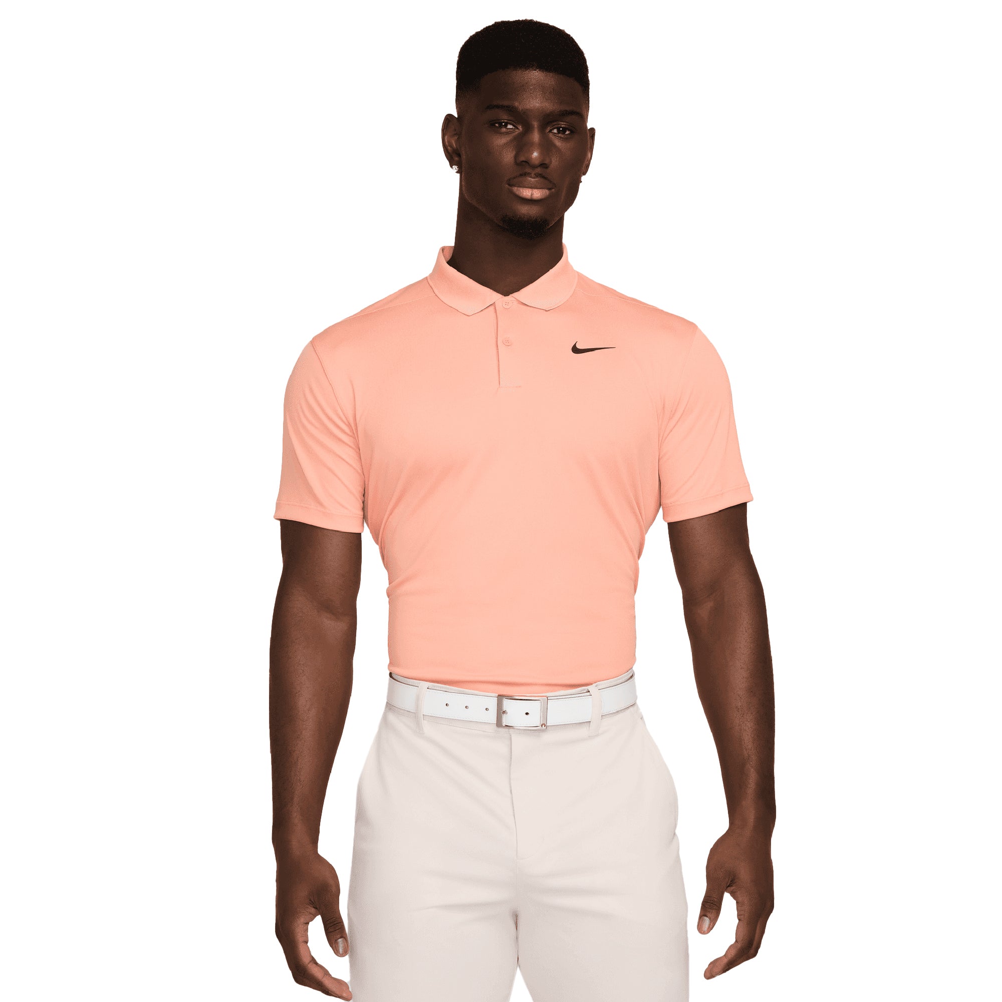 Nike Golf Dri-Fit Victory Solid Shirt Apricot Agate 844