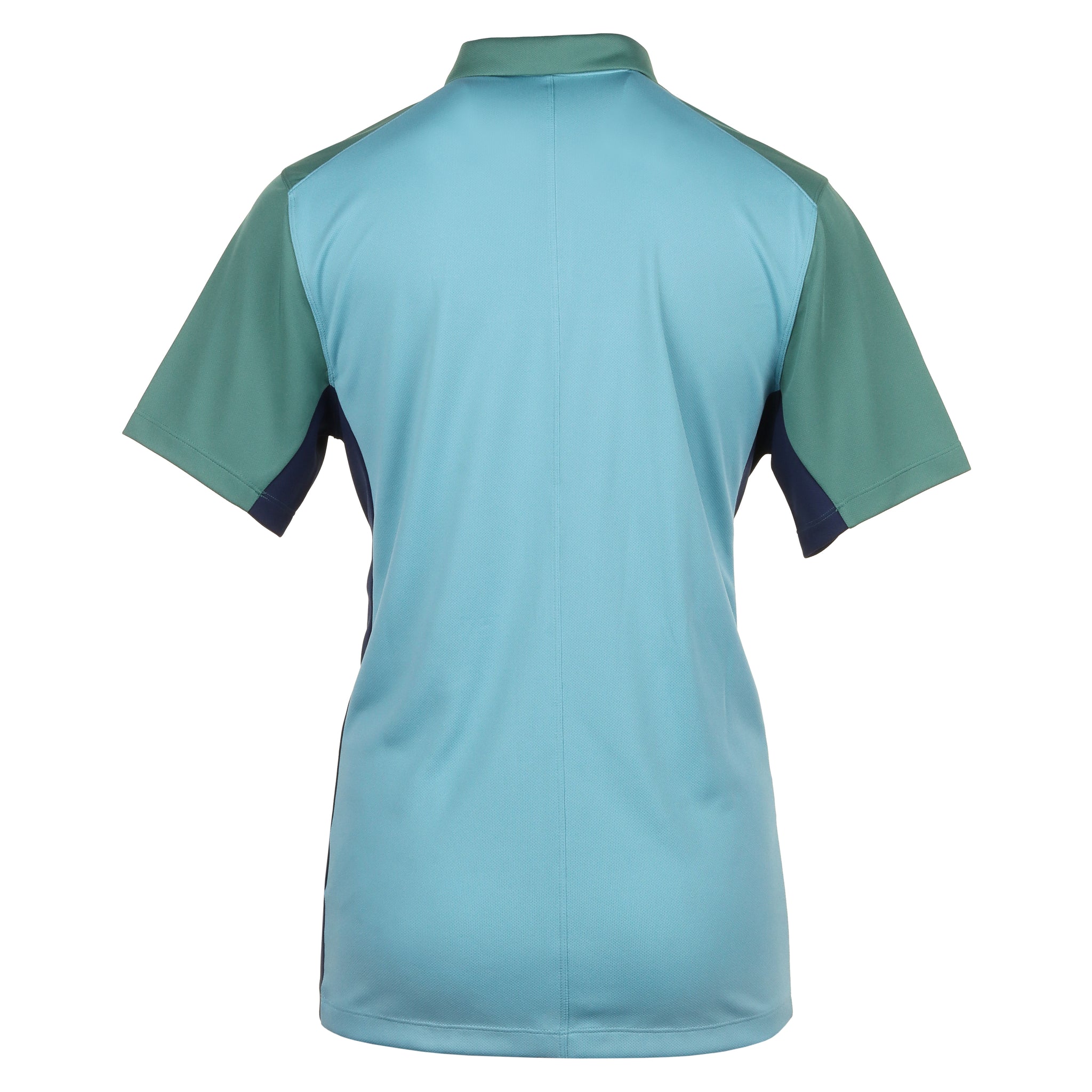 Nike Golf Dri-Fit Victory+ Colour Block Shirt Bicoastal/Midnight Navy/Denim Turquoise 361