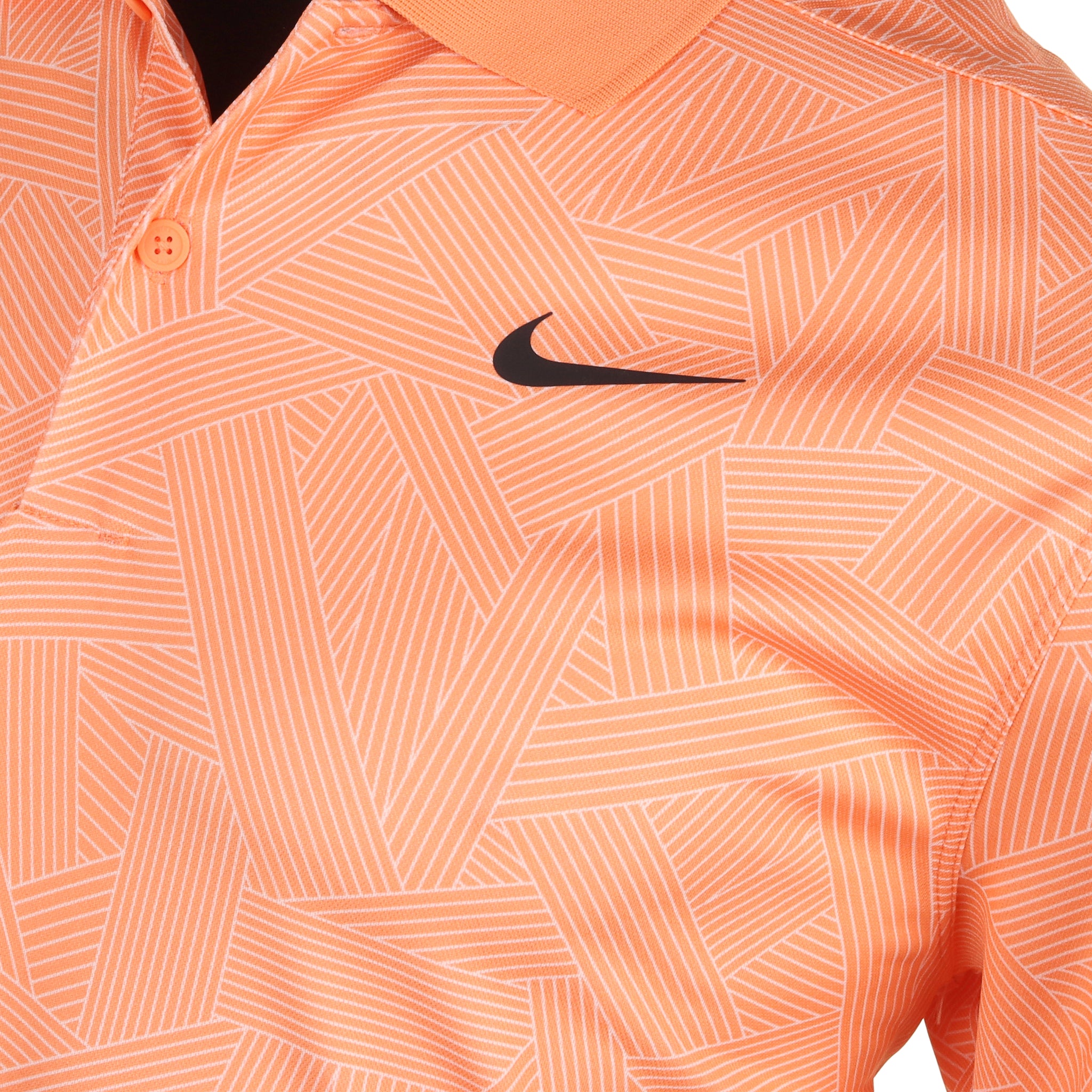 Nike Golf Dri-Fit Victory+ Shirt Orange Trance/Black 871 