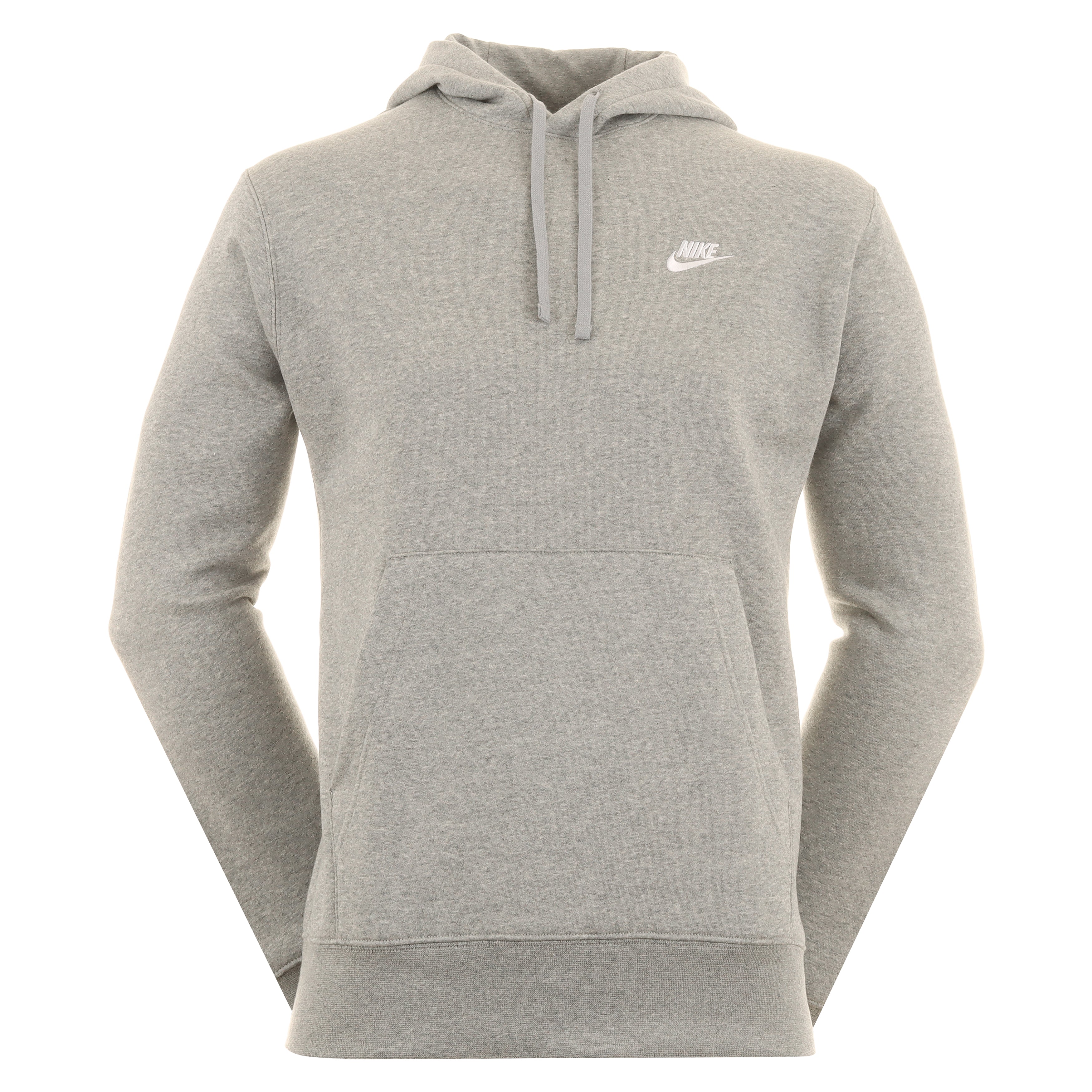 Nike Golf Sportswear Club Fleece Hoodie BV2654 Dark Grey Heather Matte ...