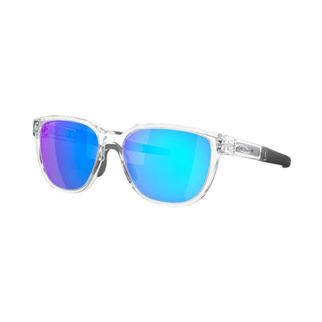 Oakley Actuator Sunglasses Polished Clear/Prizm Sapphire Polarized