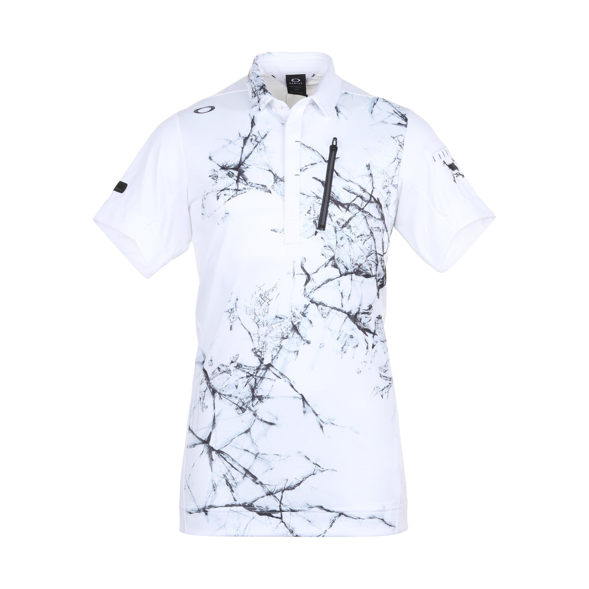 Oakley Golf Skull Ice Smash Shirt Bone 311