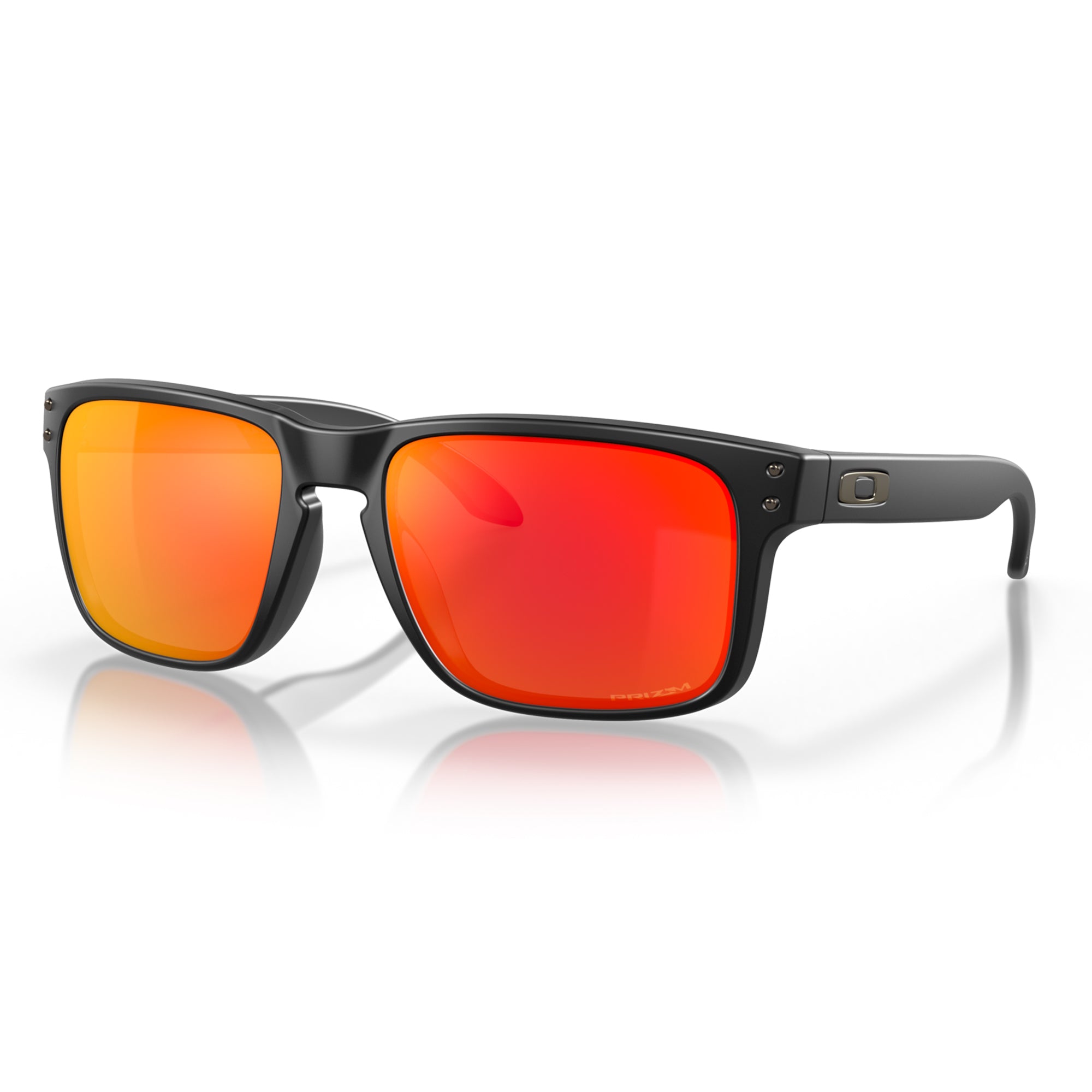 Oakley Holbrook Sunglasses OO9102-E2 Matte Black Prizm Ruby Function18