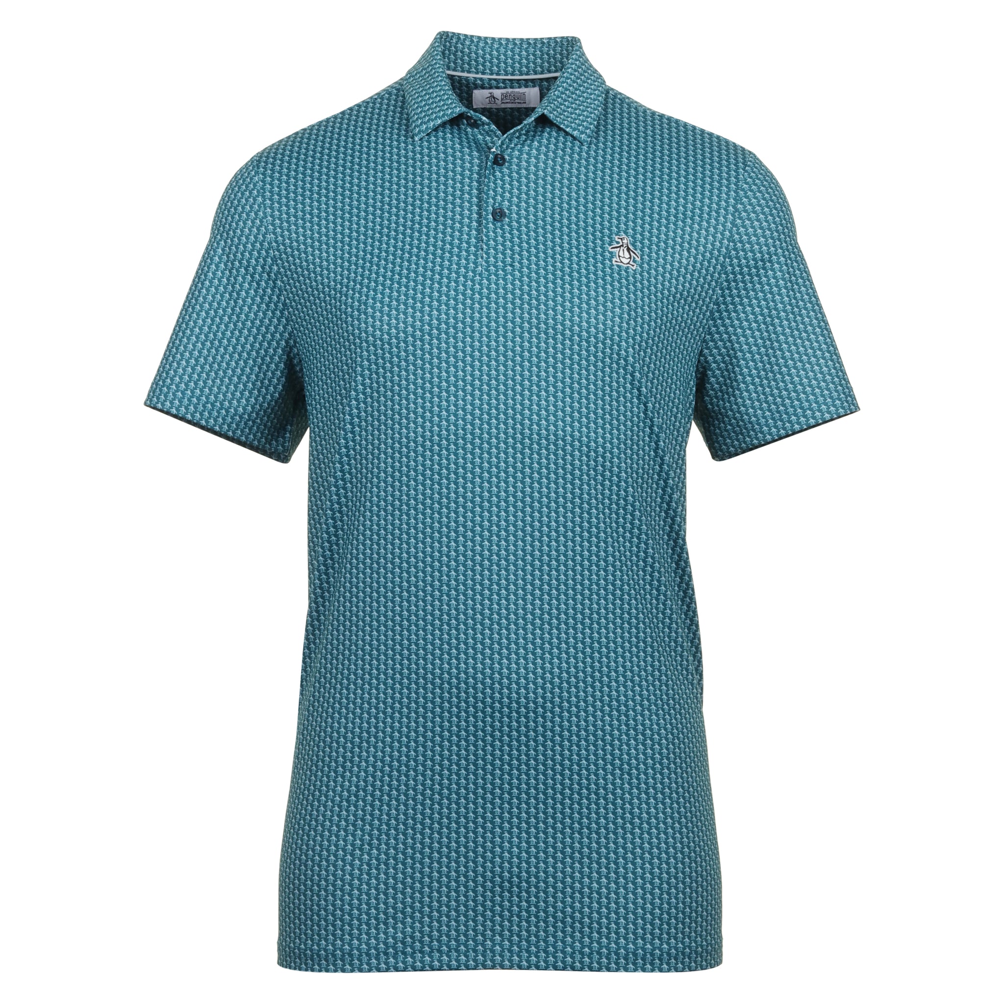 Original Penguin Golf Allover Pete Printed Polo Shirt