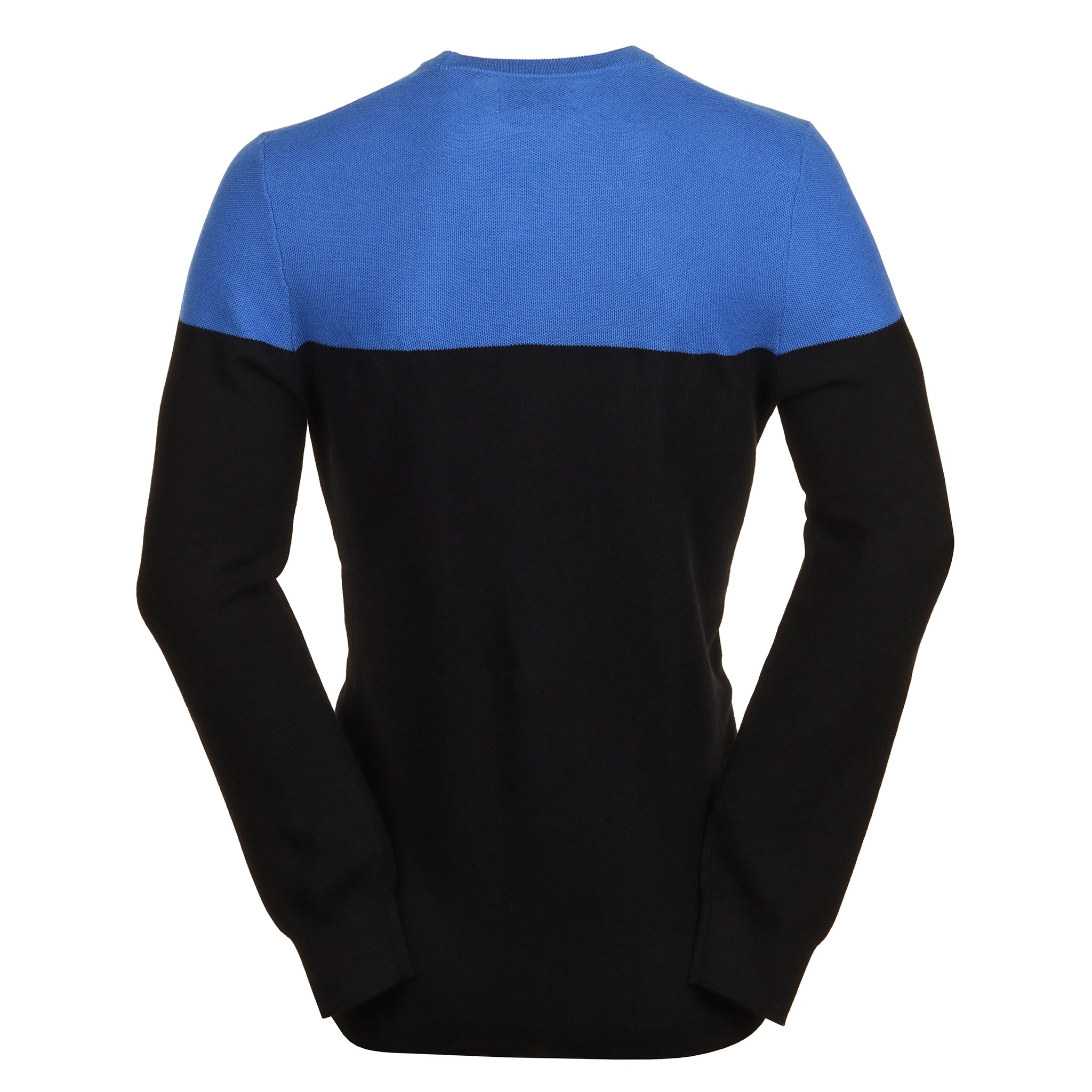 Original Penguin Golf Heritage Colour Block Sweater True Caviar 008