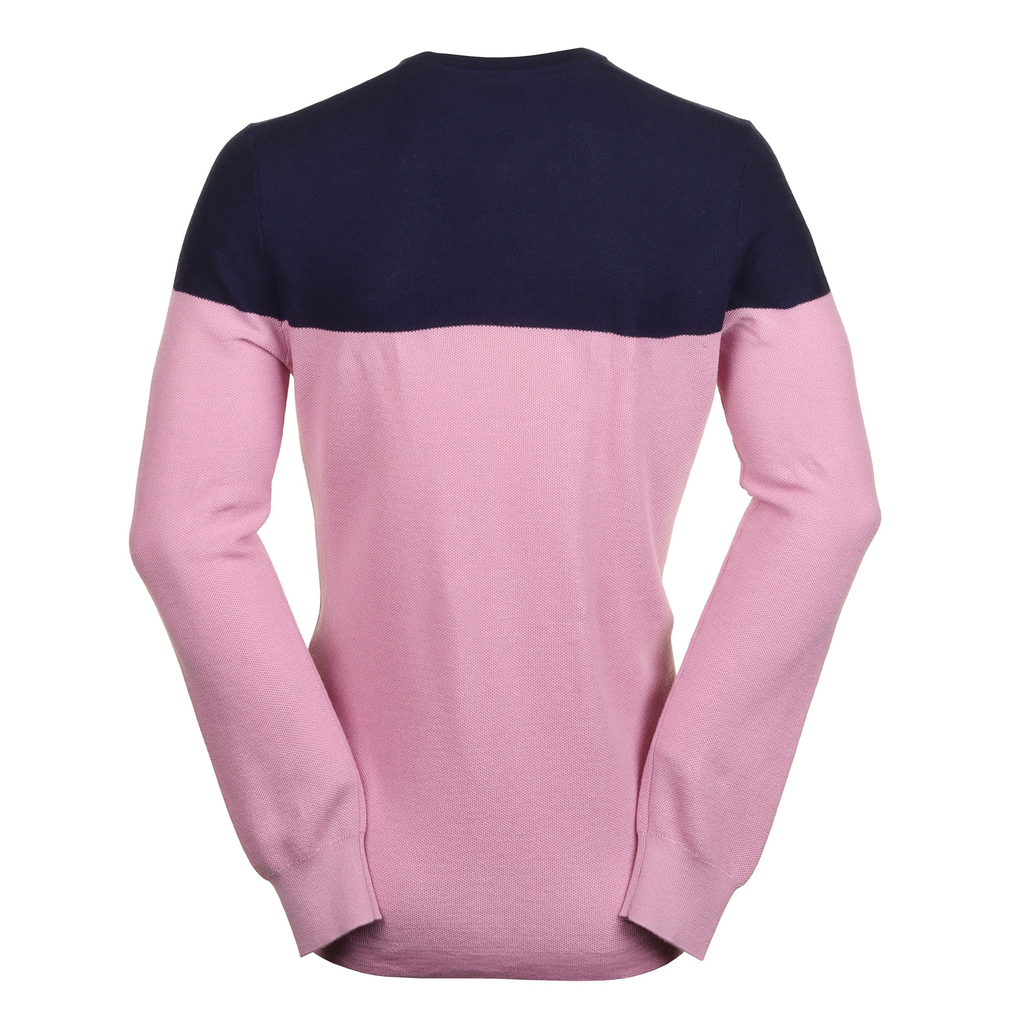 Original Penguin Golf Heritage Colour Block Sweater Gelato Pink Heather 674