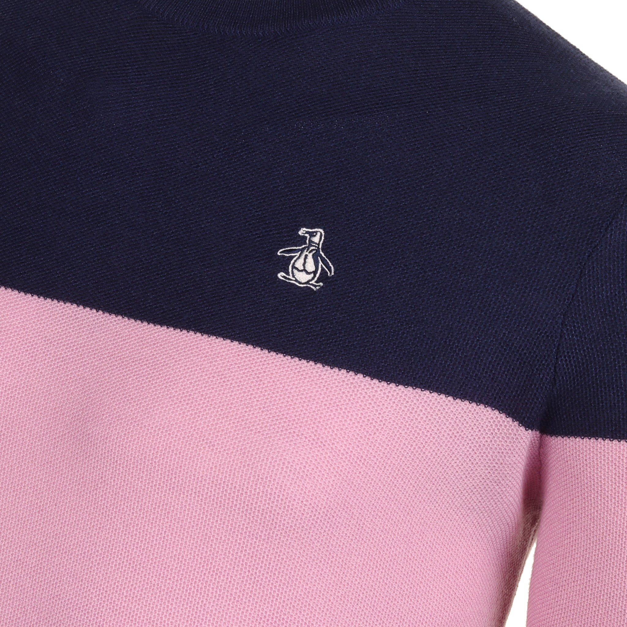 Original Penguin Golf Heritage Colour Block Sweater