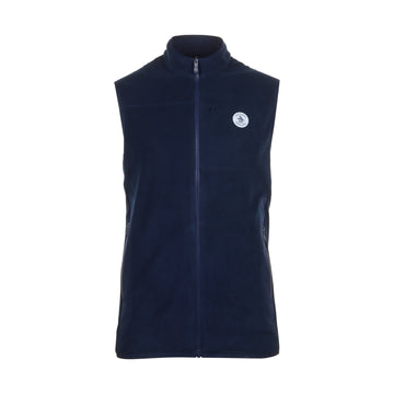 Original Penguin Golf Mixed Media Reverse Full Zip Vest